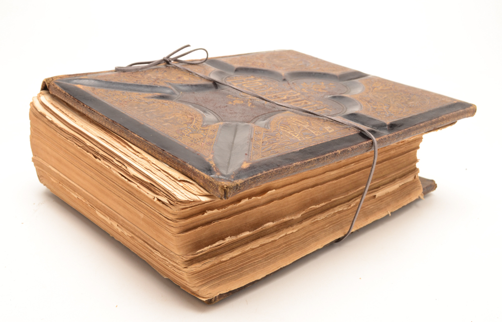 1872 Bible with Decorative Cover