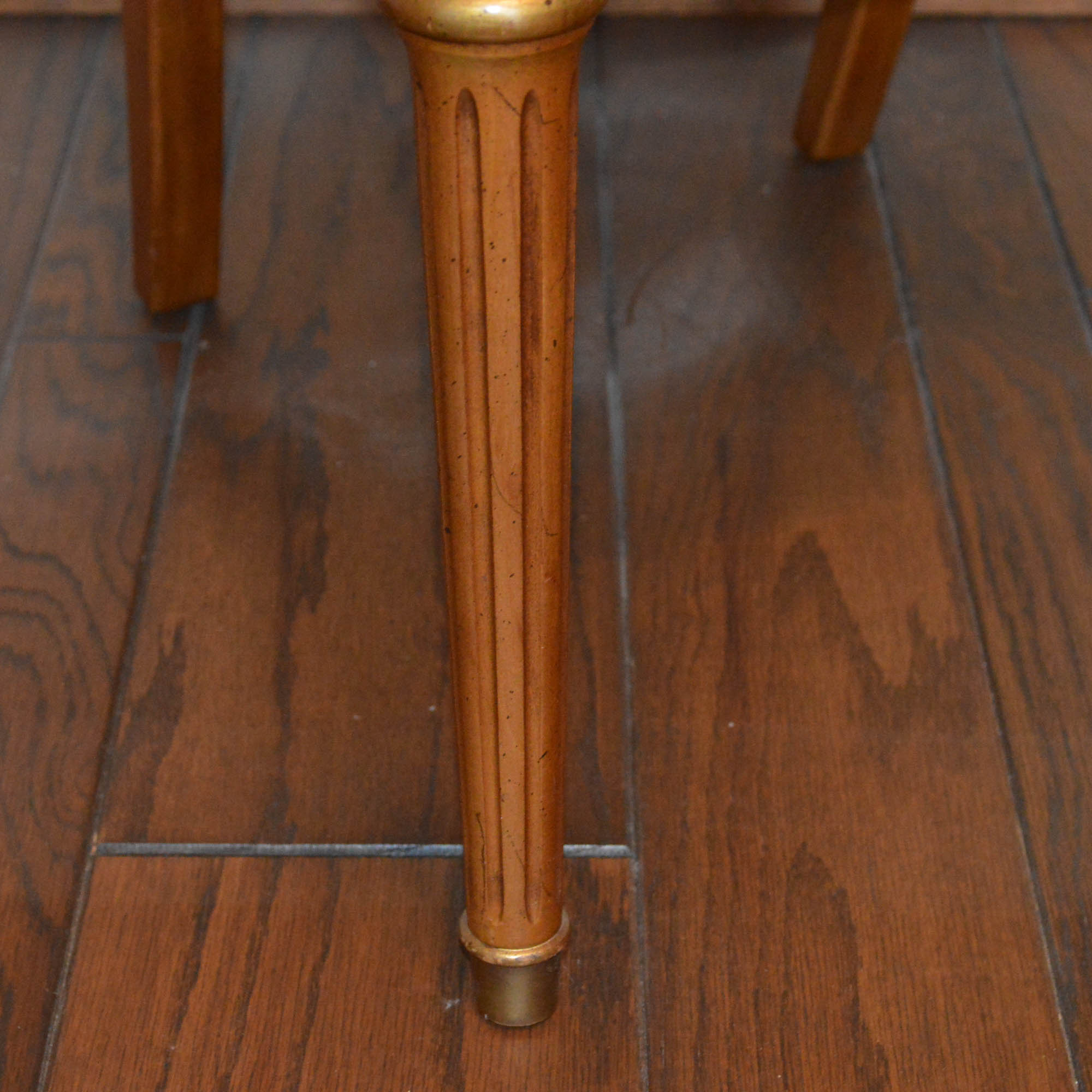 French Louis XVI Style Cane Back Dining Chairs by Henredon