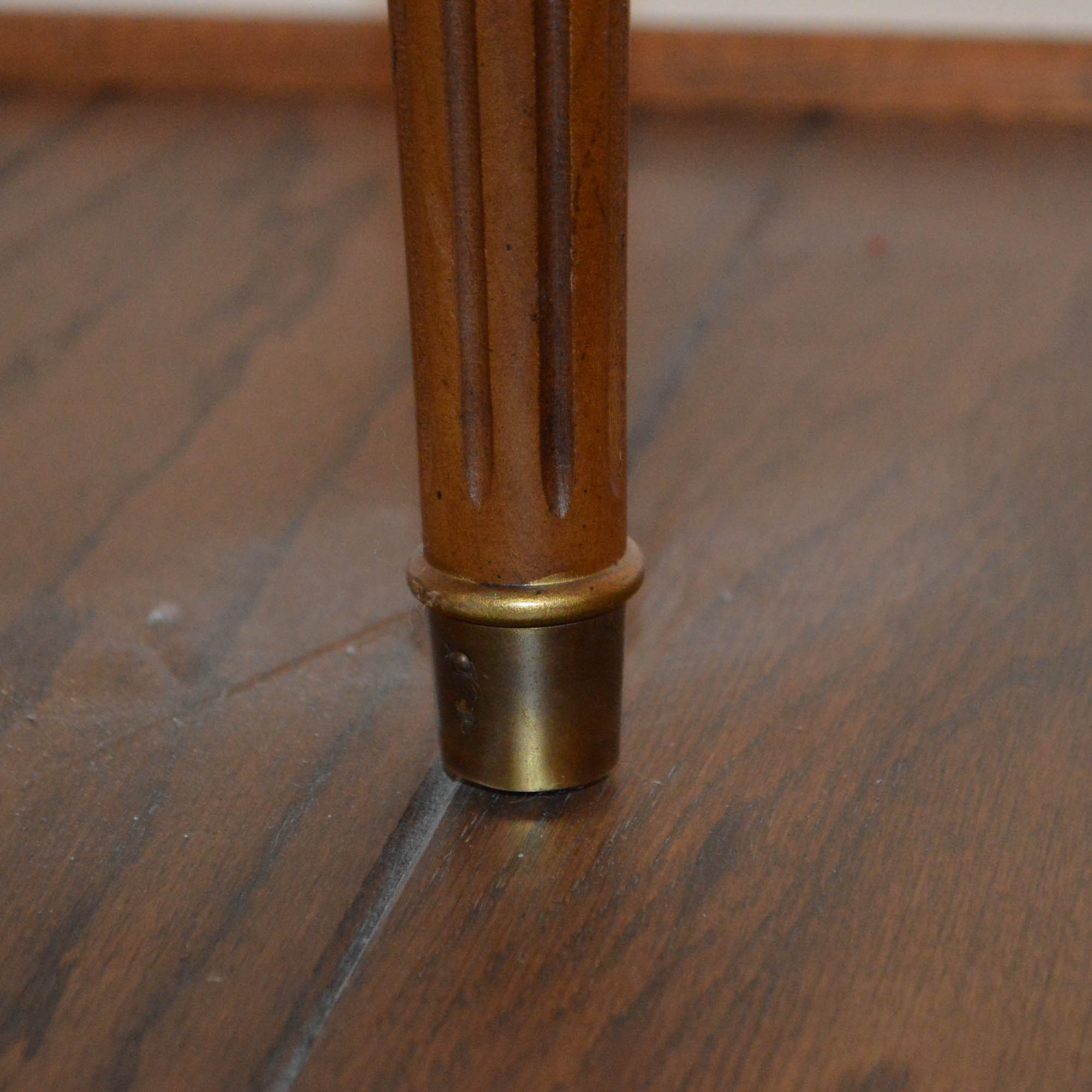 French Louis XVI Style Cane Back Dining Chairs by Henredon