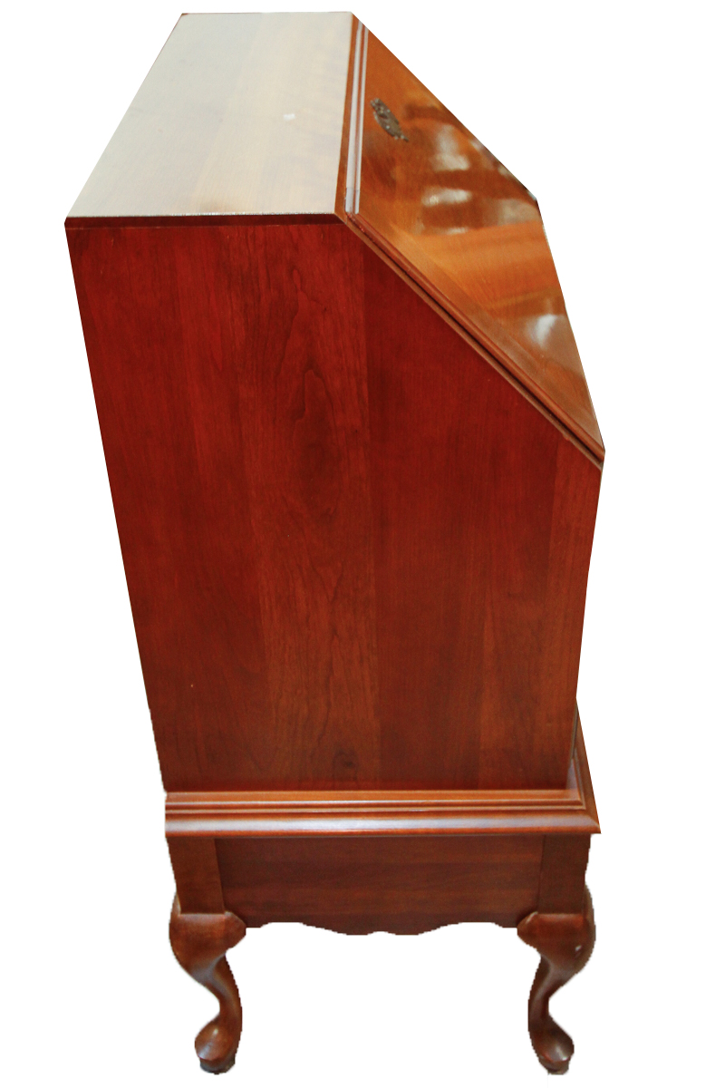 Queen Anne Style Secretary's Desk by Maddox Tables of Jamestown