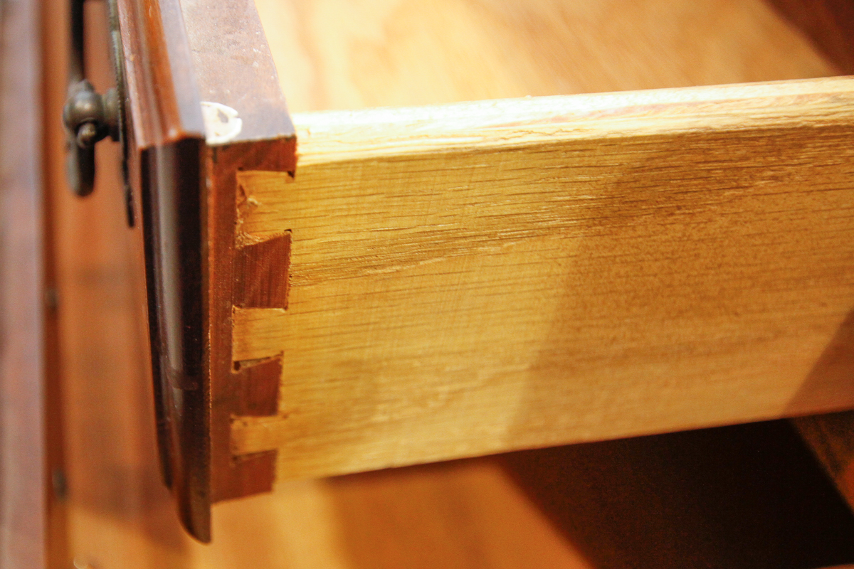 Queen Anne Style Secretary's Desk by Maddox Tables of Jamestown