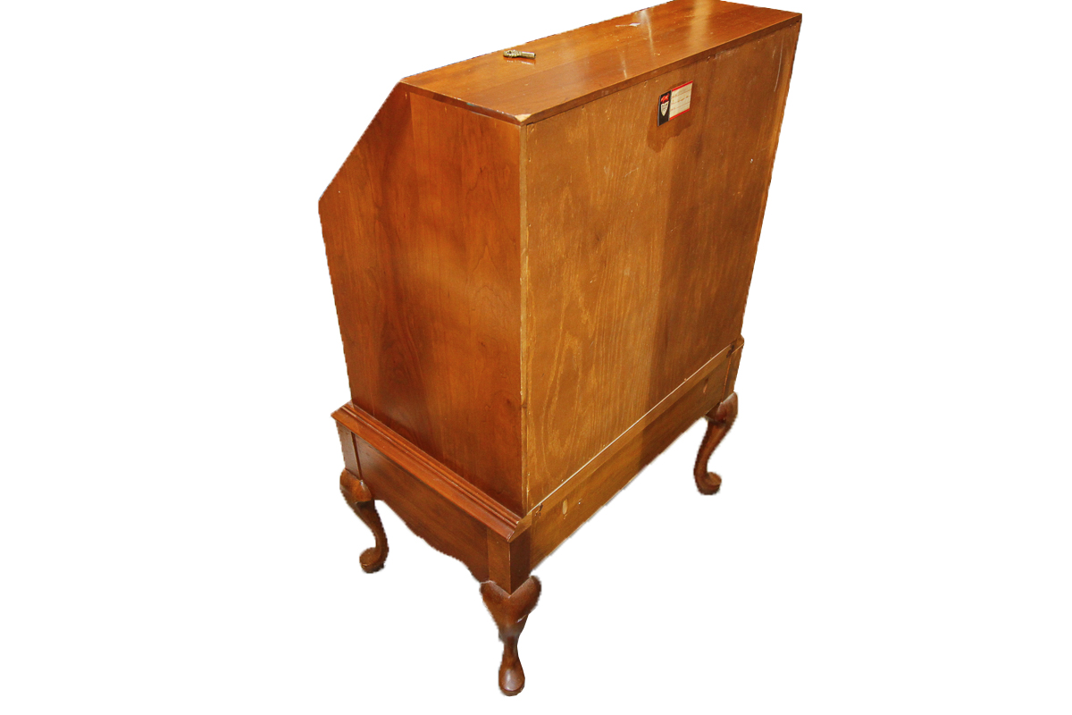 Queen Anne Style Secretary's Desk by Maddox Tables of Jamestown