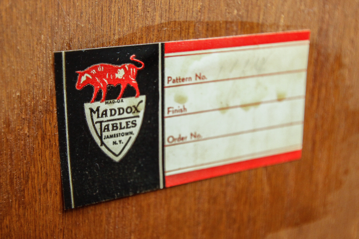 Queen Anne Style Secretary's Desk by Maddox Tables of Jamestown