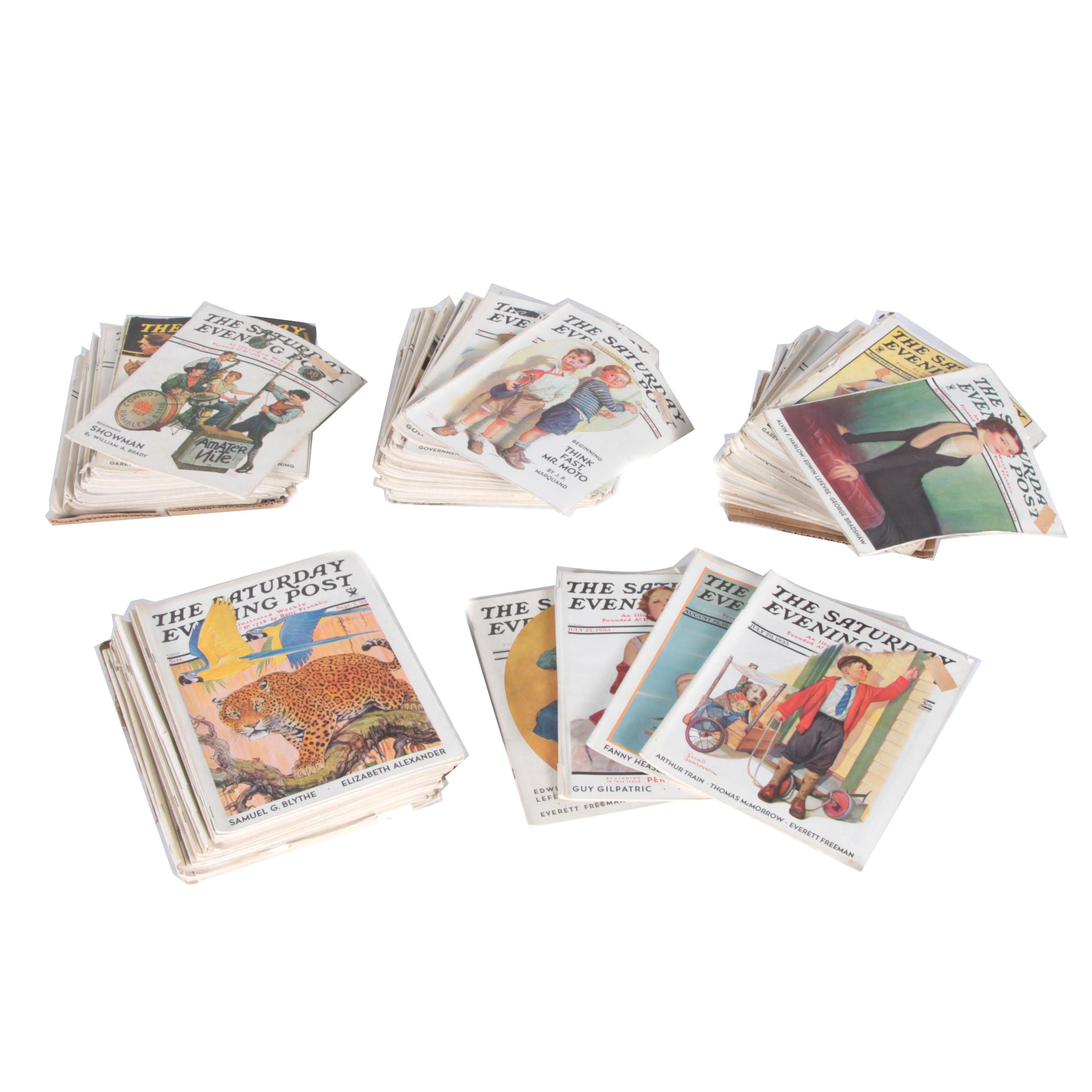 Vintage "Saturday Evening Post" Magazines