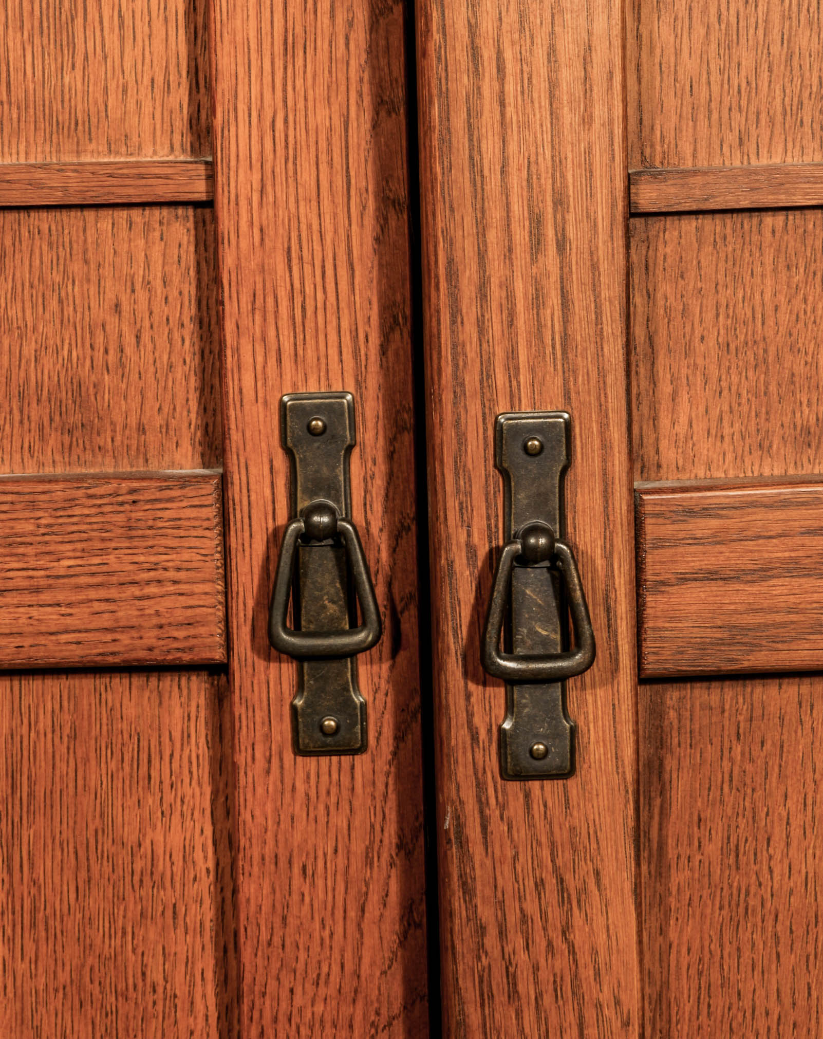 Mission Style Entertainment Center Cabinet by Hooker Furniture Co.