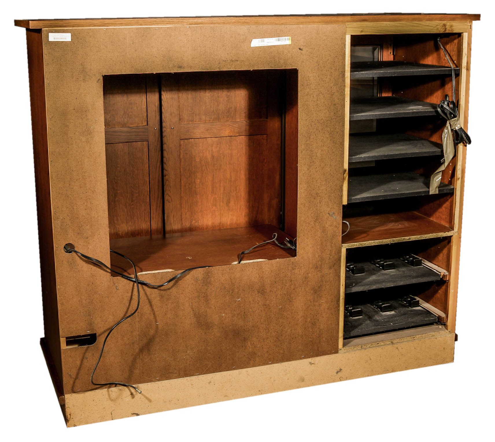 Mission Style Entertainment Center Cabinet by Hooker Furniture Co.