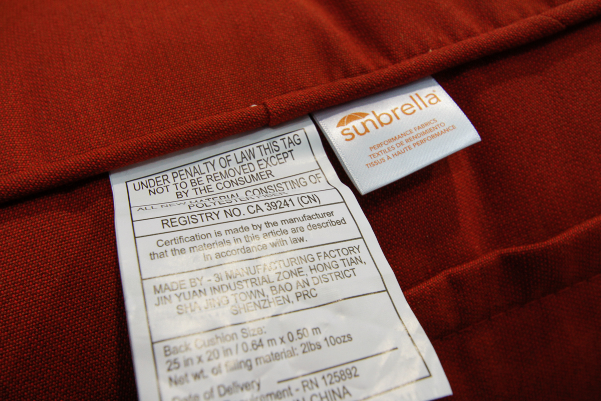 Set of Sunbrella Outdoor Patio Cushions