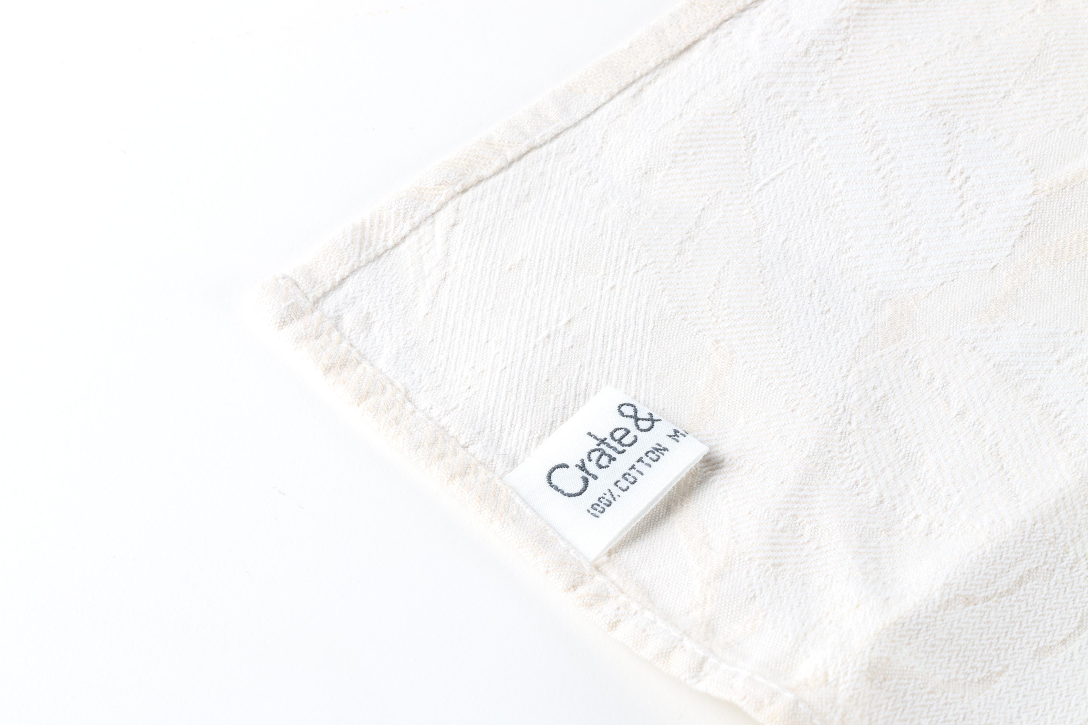 Crate & Barrel Cloth Napkins and Table Runner