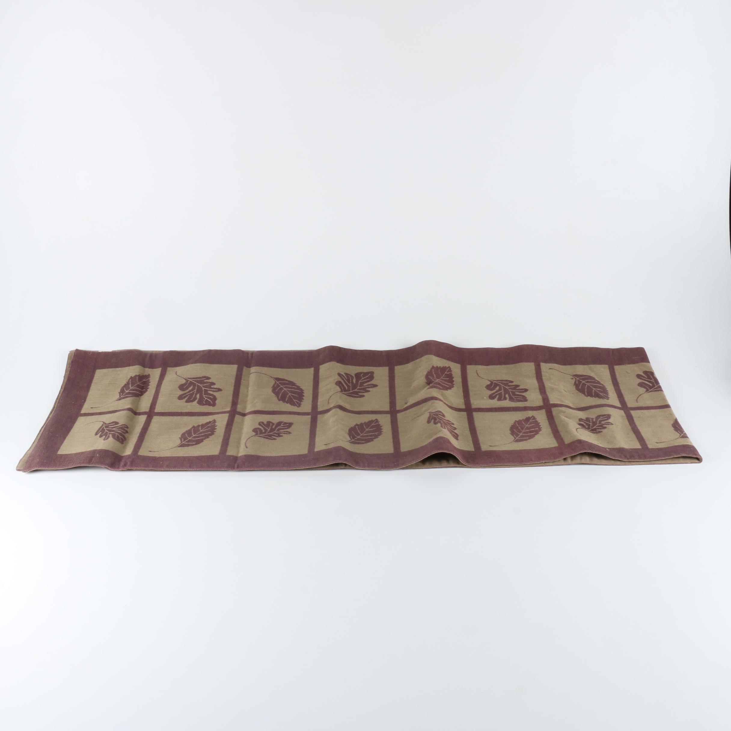 Crate & Barrel Cloth Napkins and Table Runner