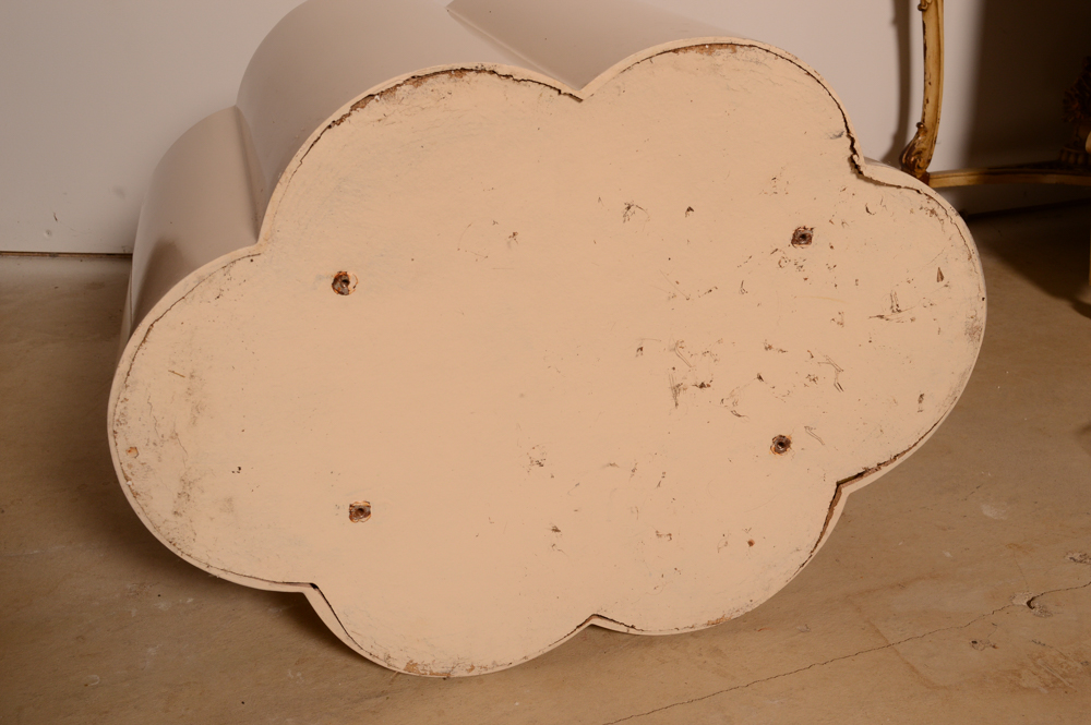 Modern Style Glass Topped Coffee Table