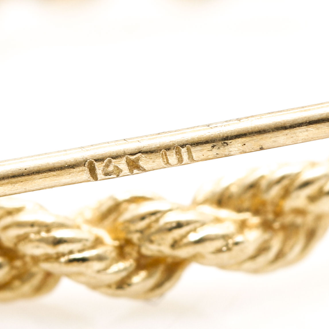 14K Yellow Gold Hoop Earrings