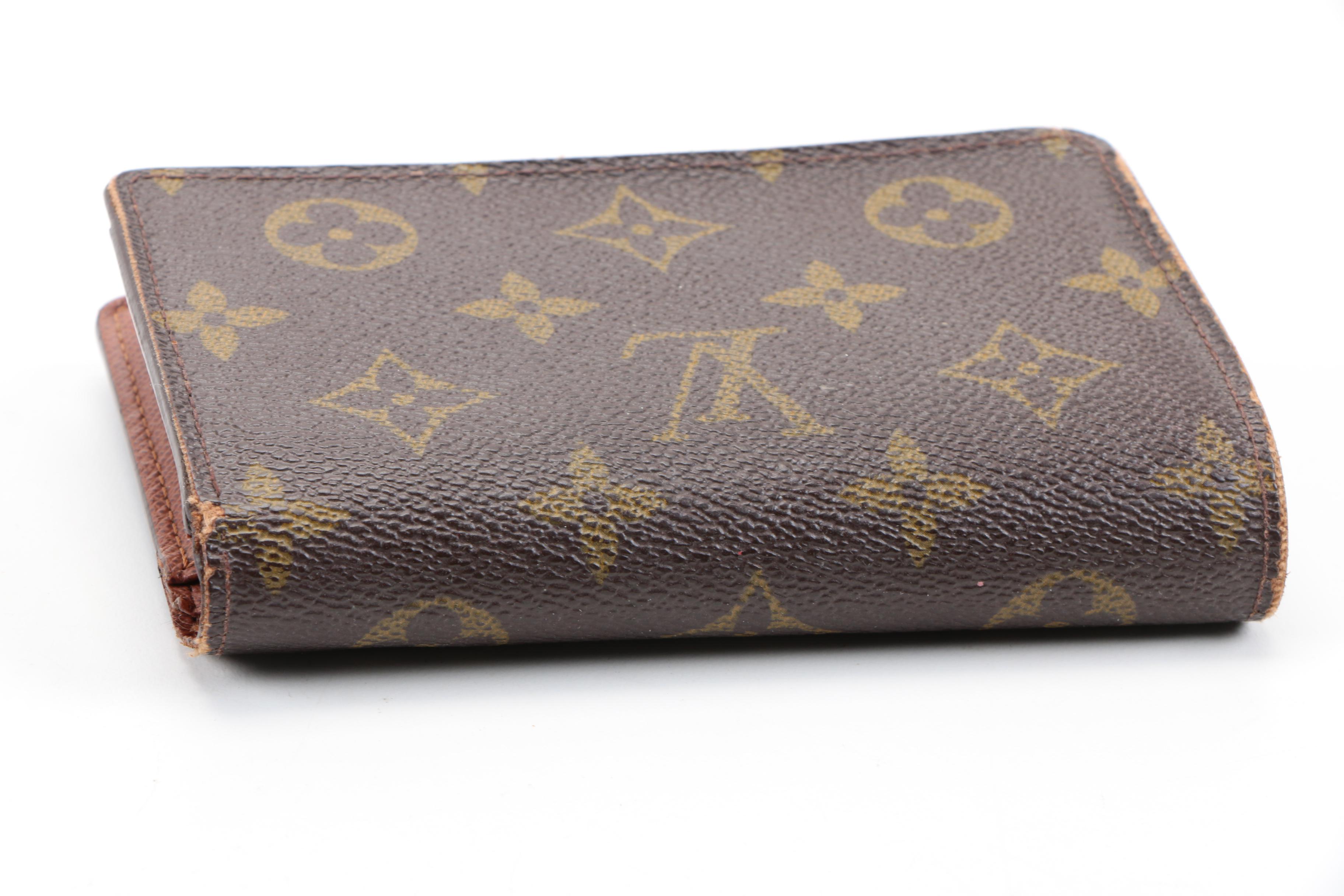 Louis Vuitton Monogram Kiss Lock Bifold Wallet