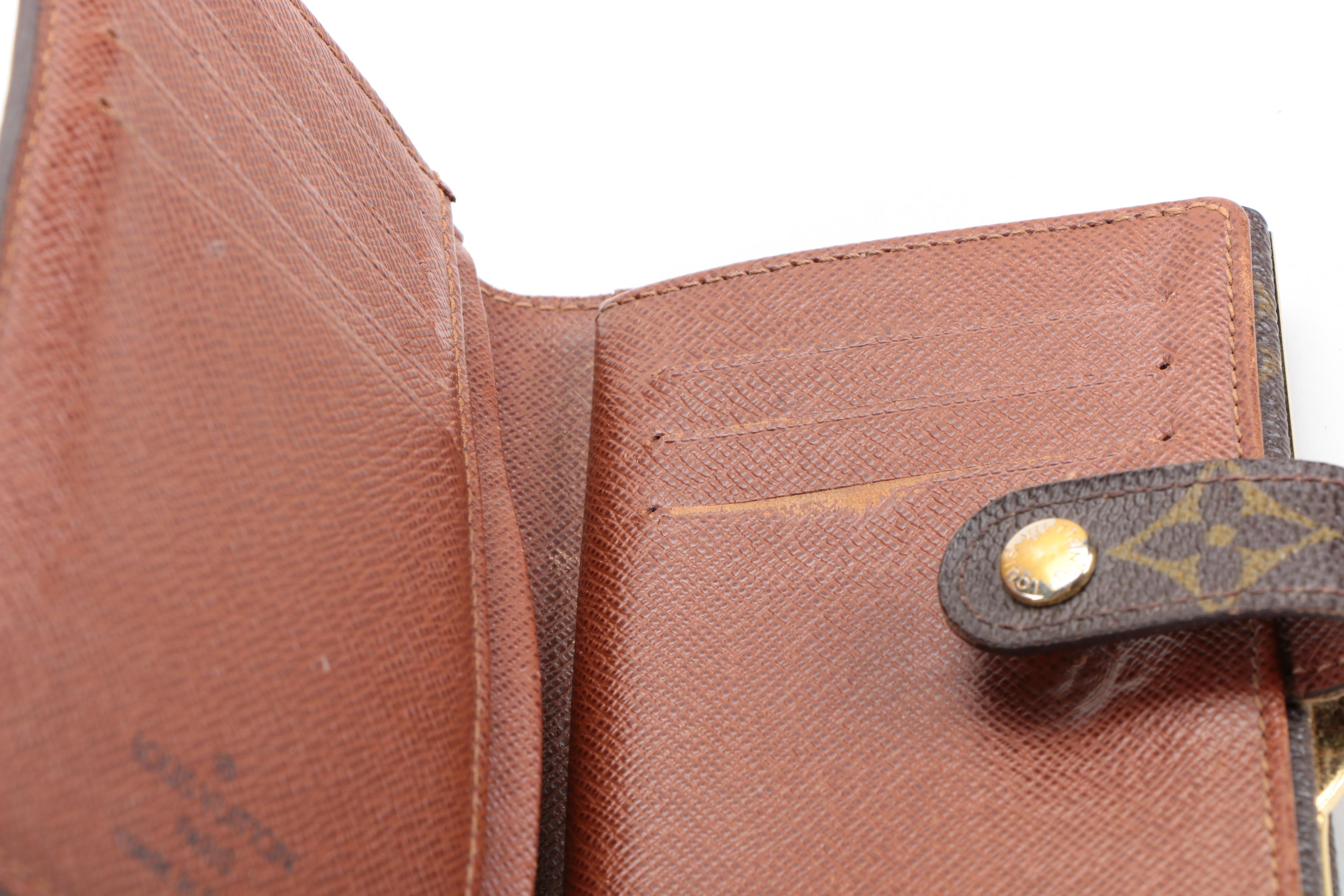 Louis Vuitton Monogram Kiss Lock Bifold Wallet