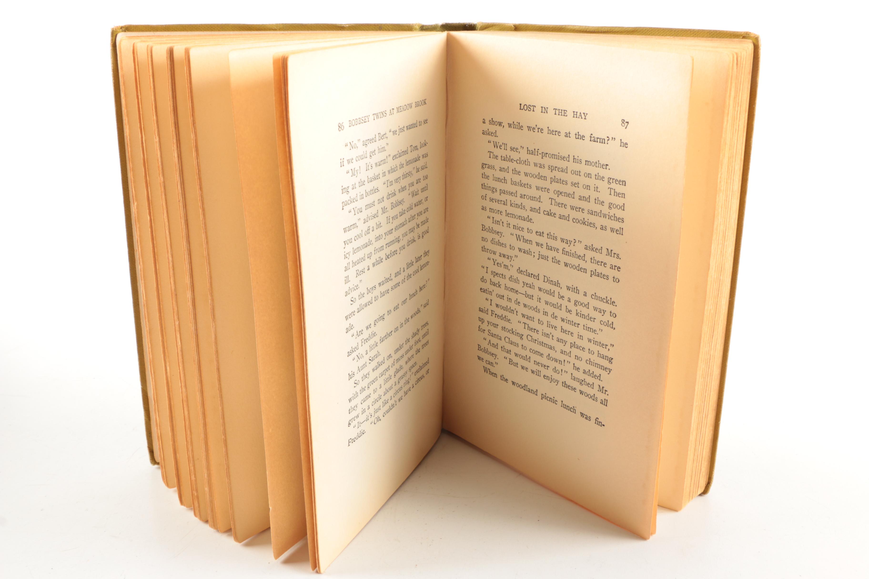 Collection of Antique Books by Laura Lee Hope