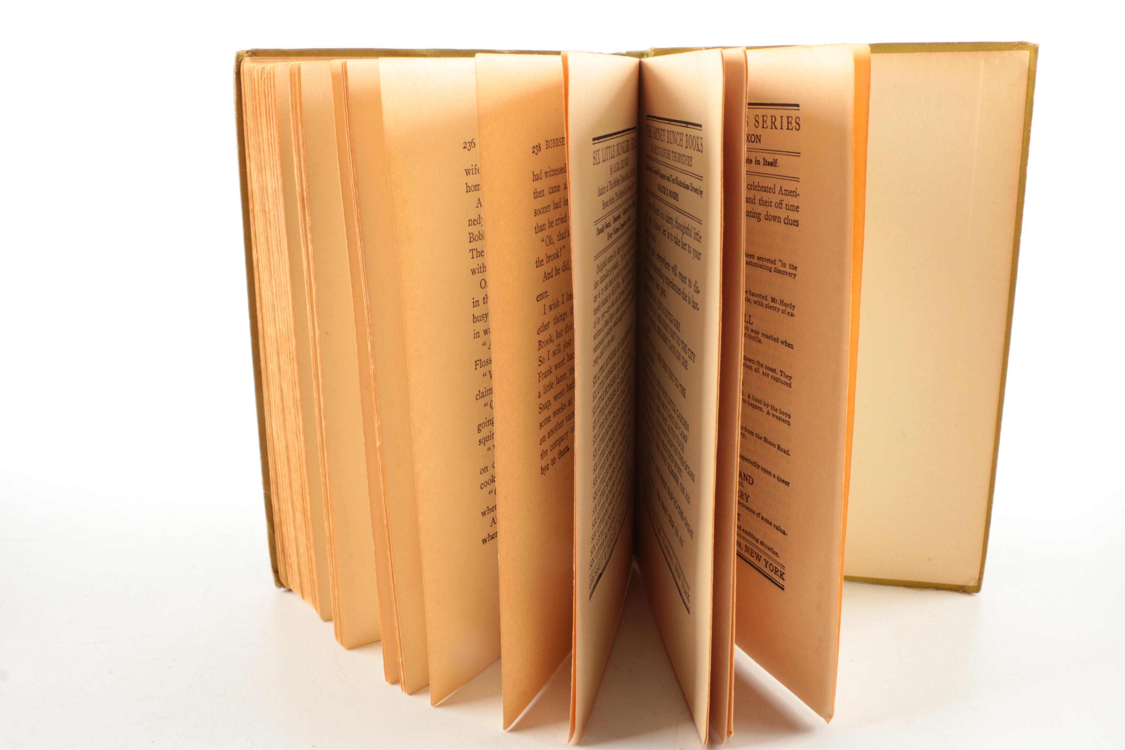 Collection of Antique Books by Laura Lee Hope