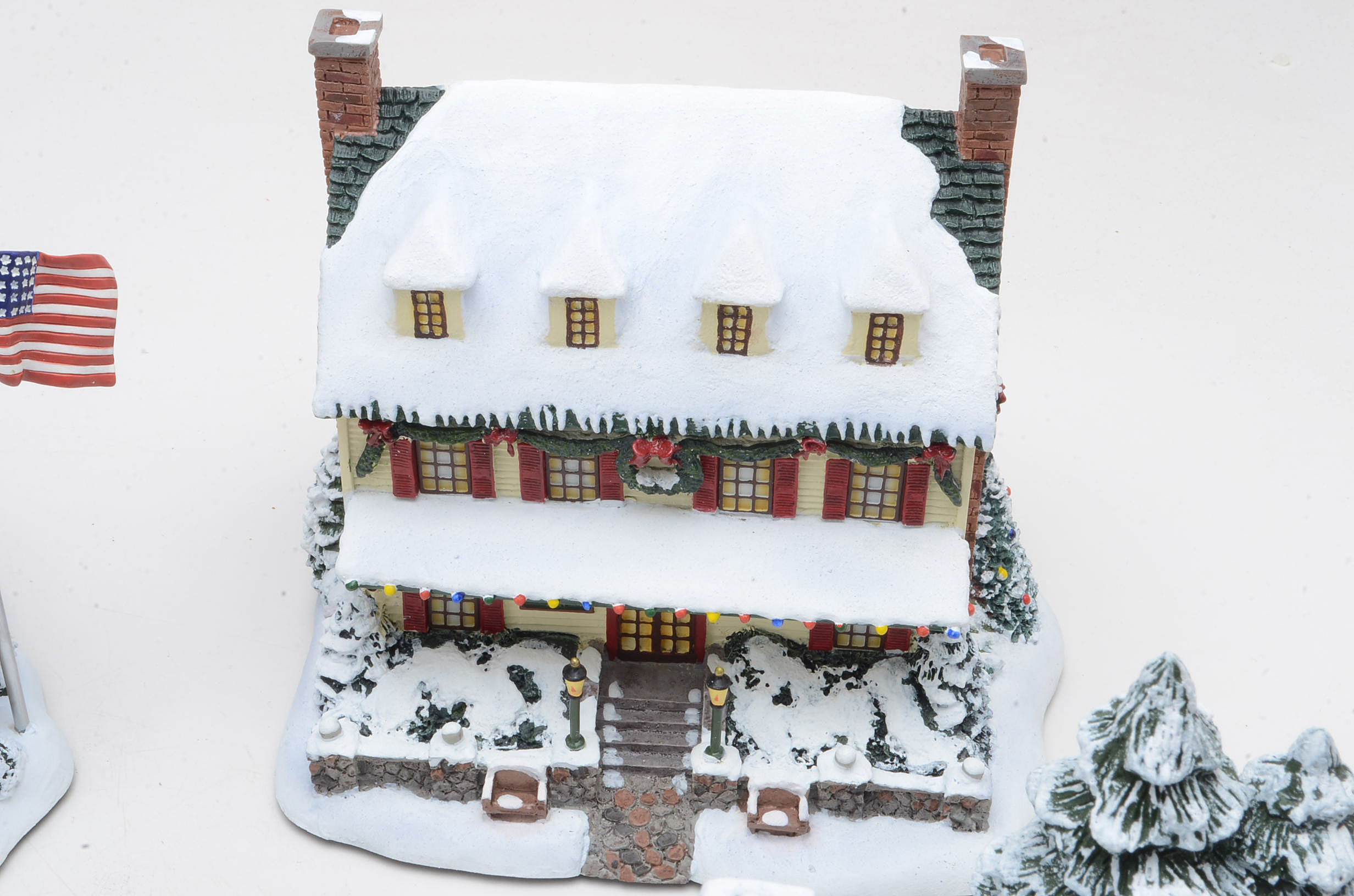 Hawthorne Village Thomas Kinkade Christmas Village Houses