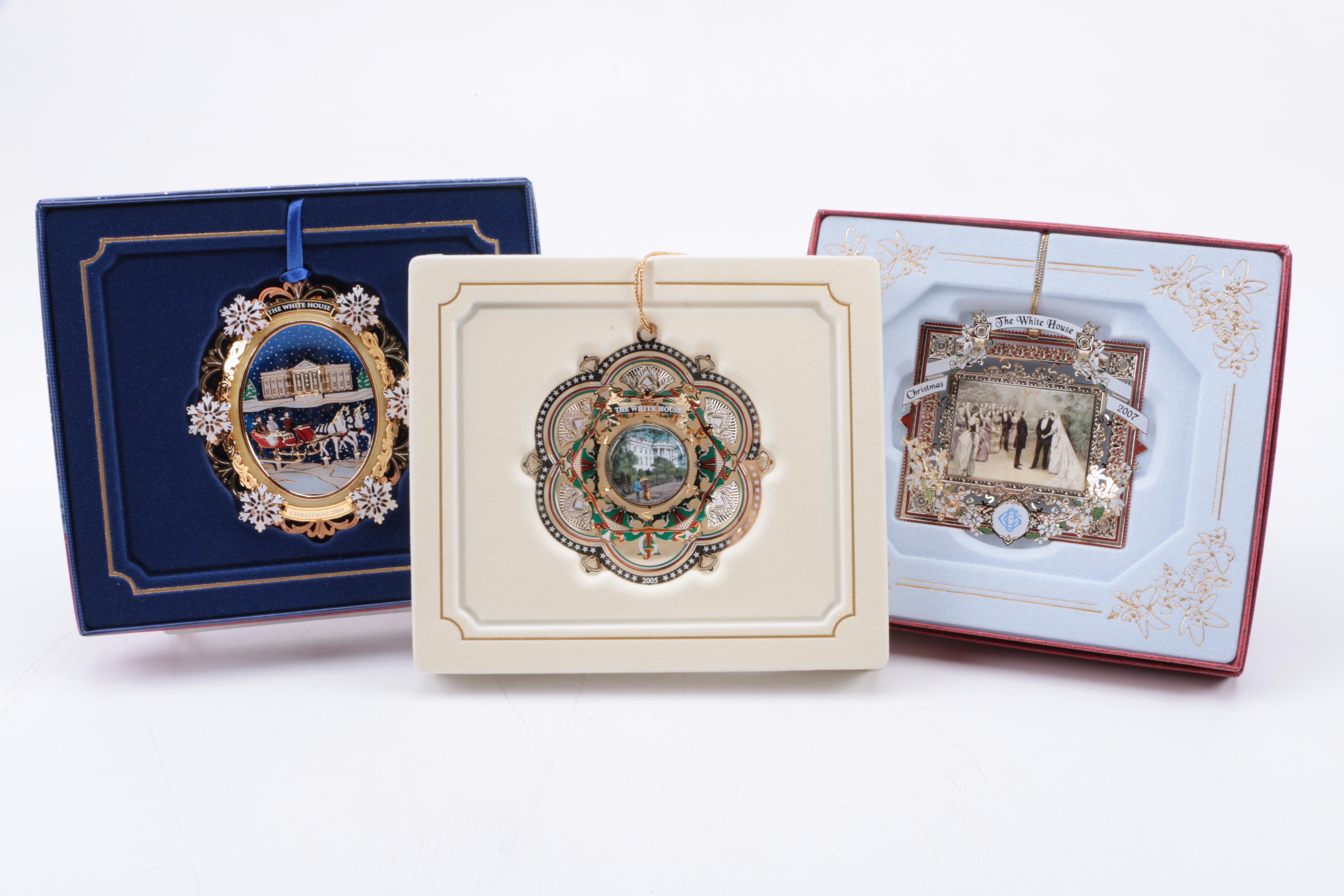 "The White House Historical Association" Christmas Ornaments