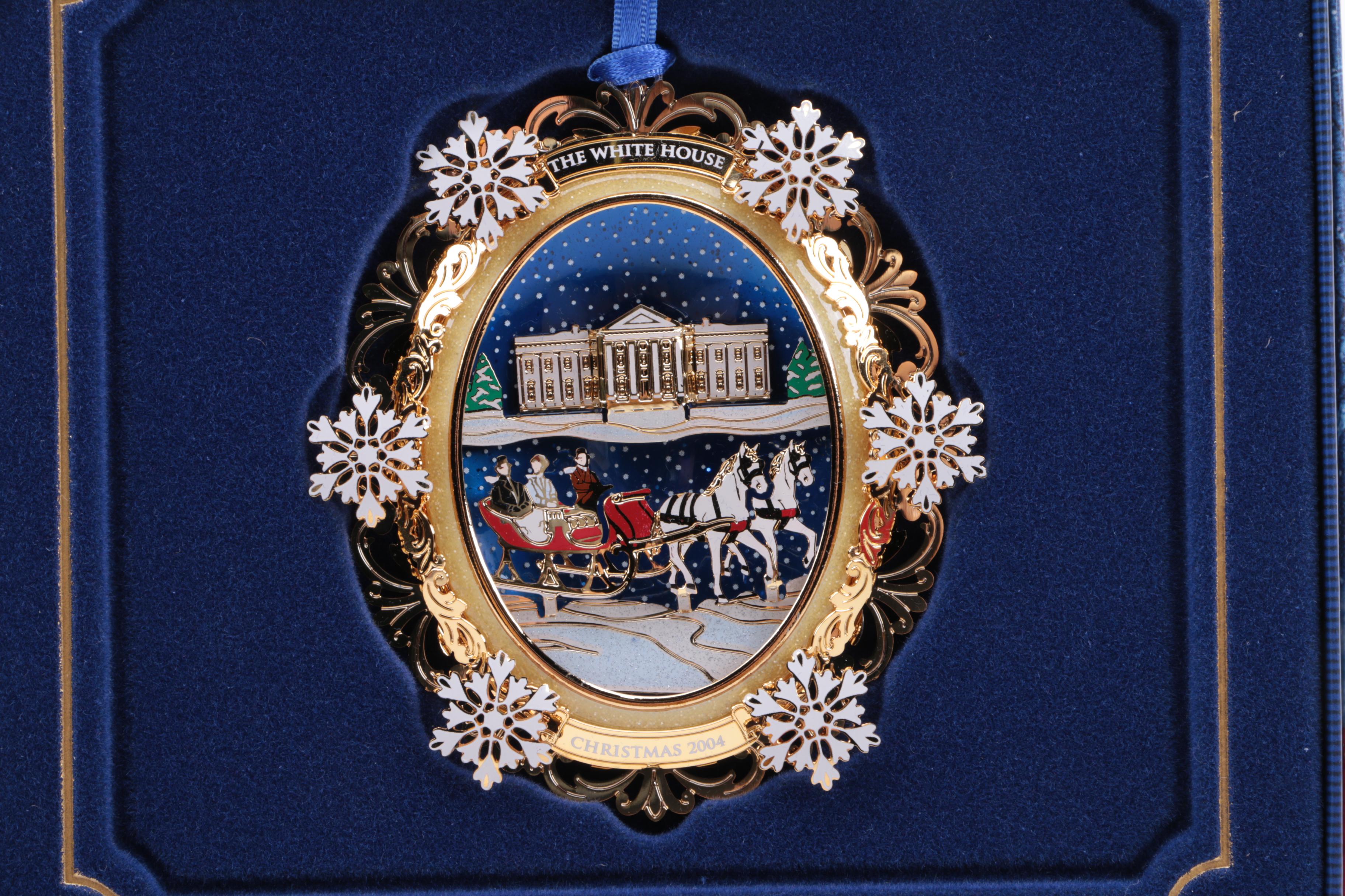 "The White House Historical Association" Christmas Ornaments