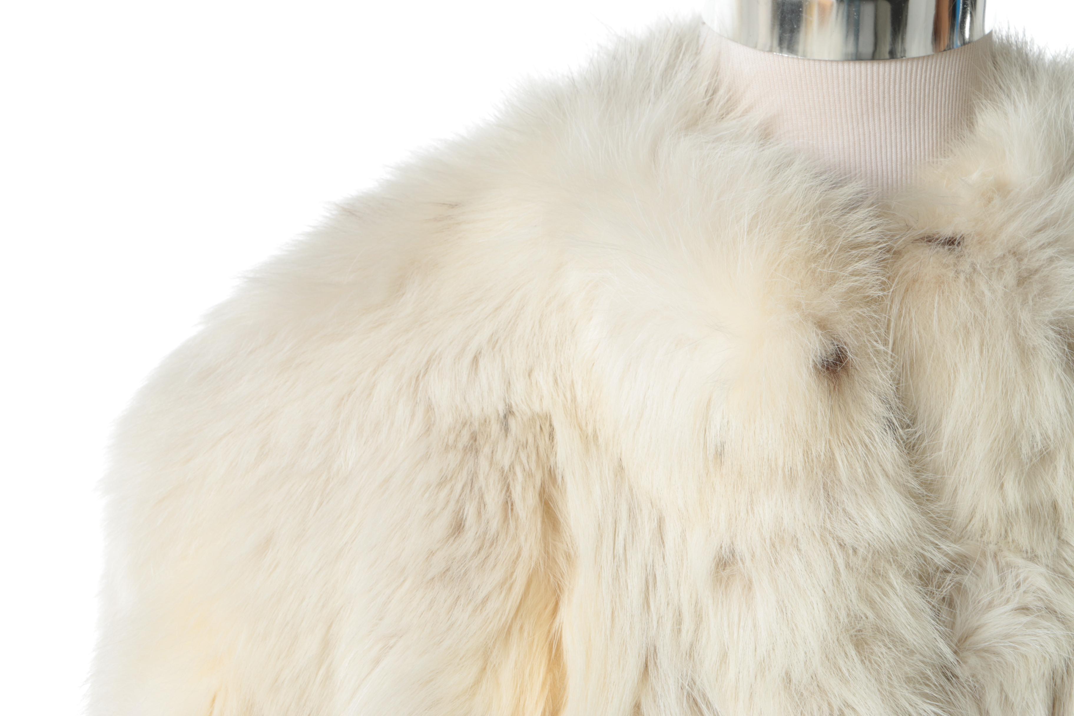 1980s Vintage Anna Nateece Original Luxurious Natural Eurasian Lynx Fur Coat