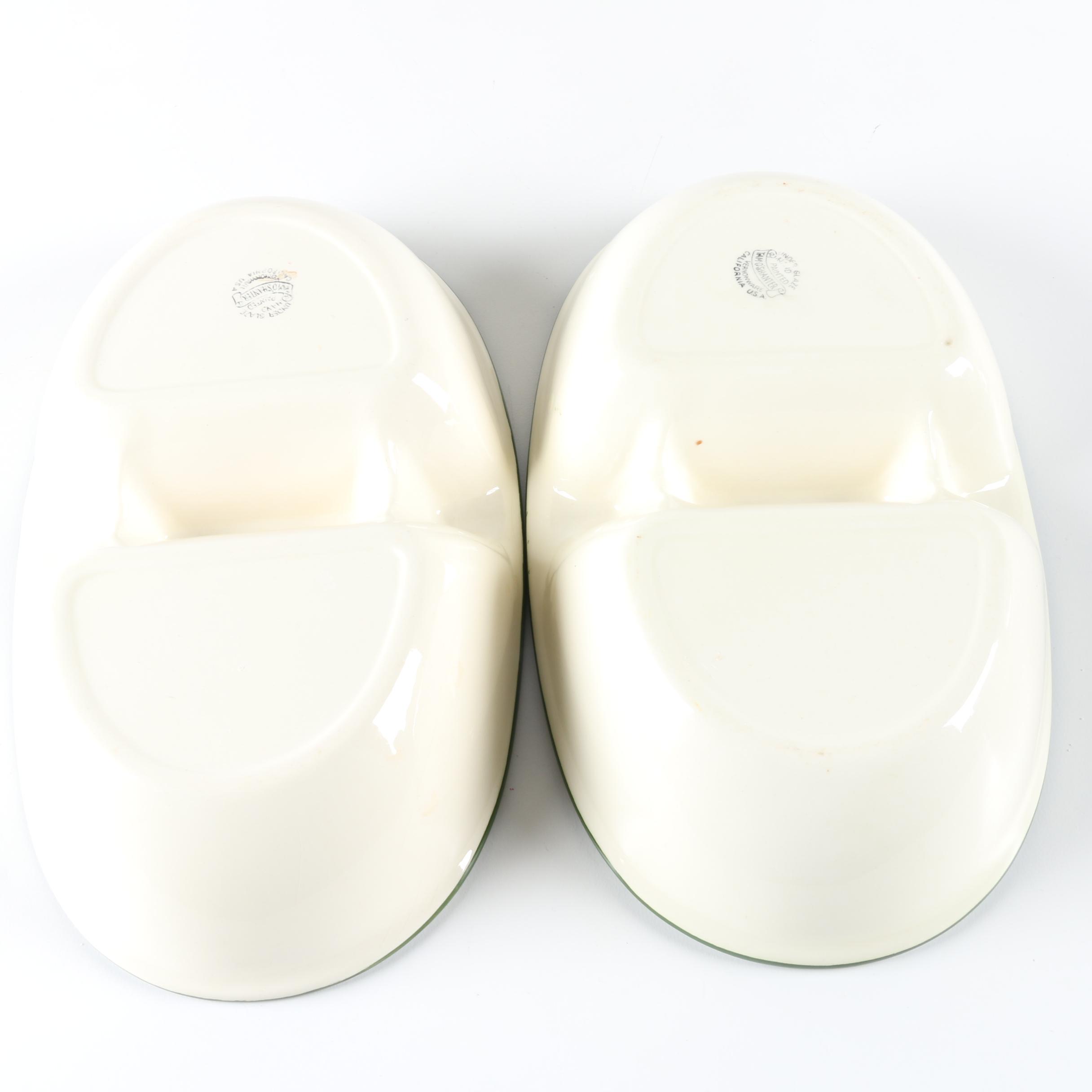 California Pottery Vernonware Tableware