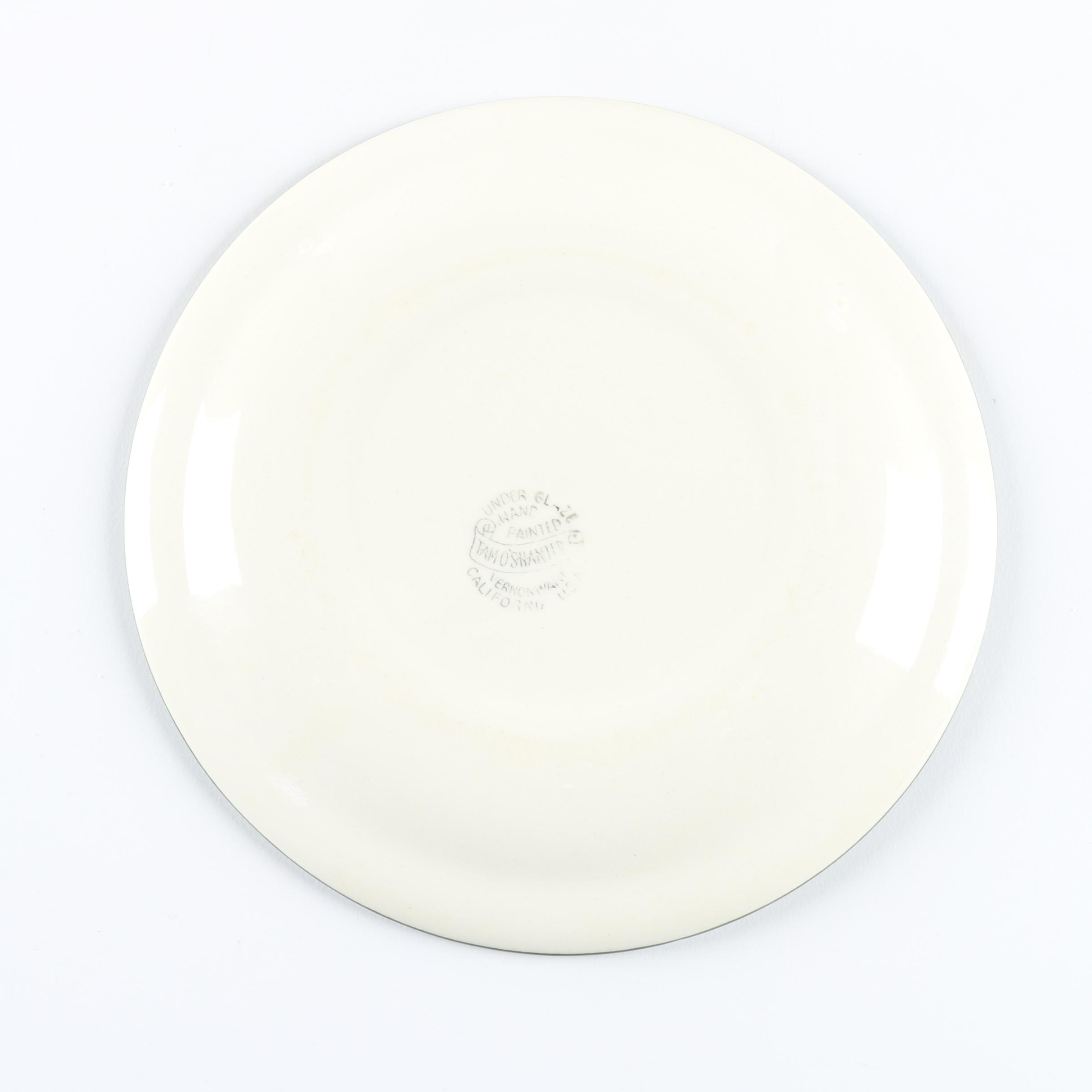 California Pottery Vernonware Tableware