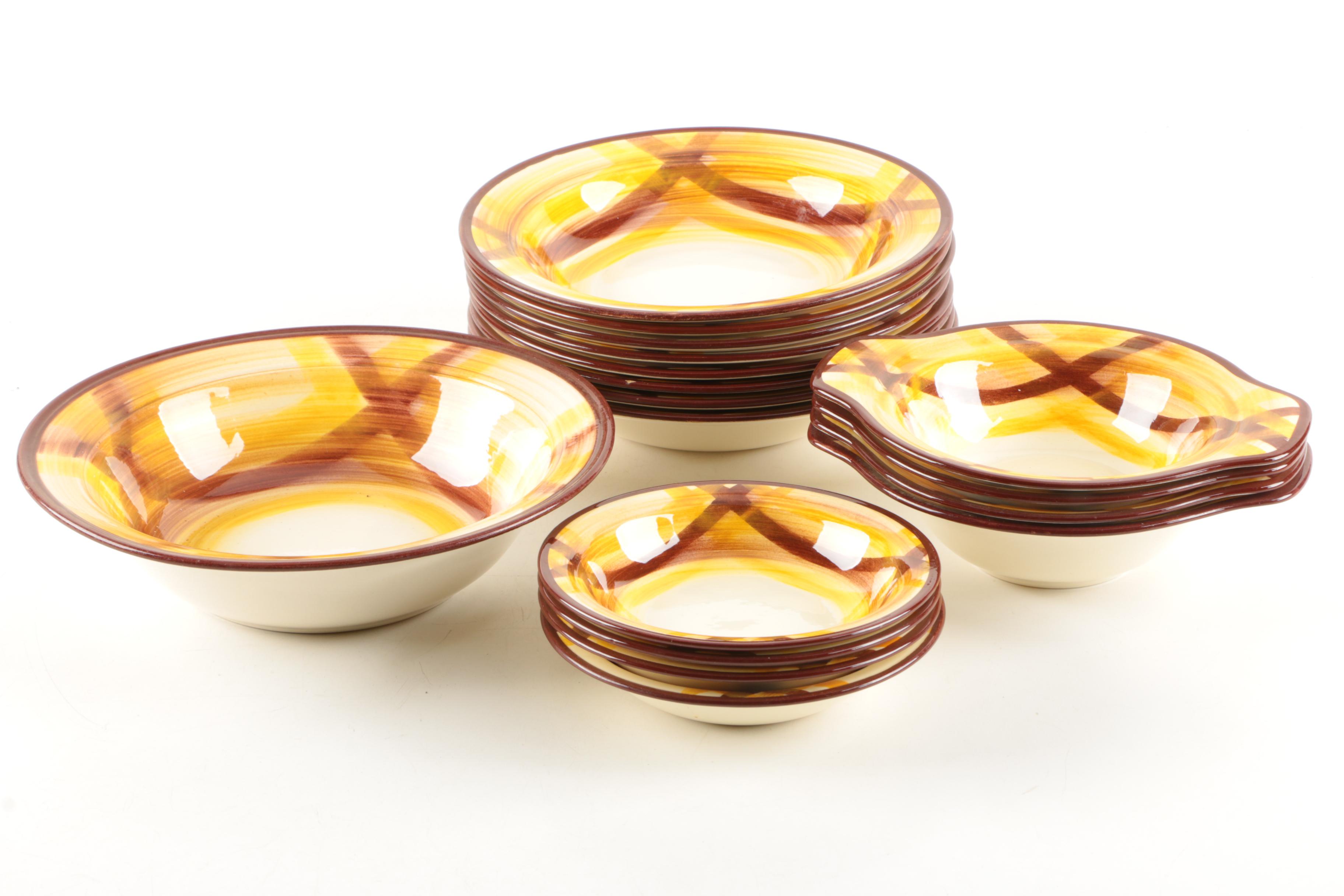 Vernon Kilns "Organdie" Tableware