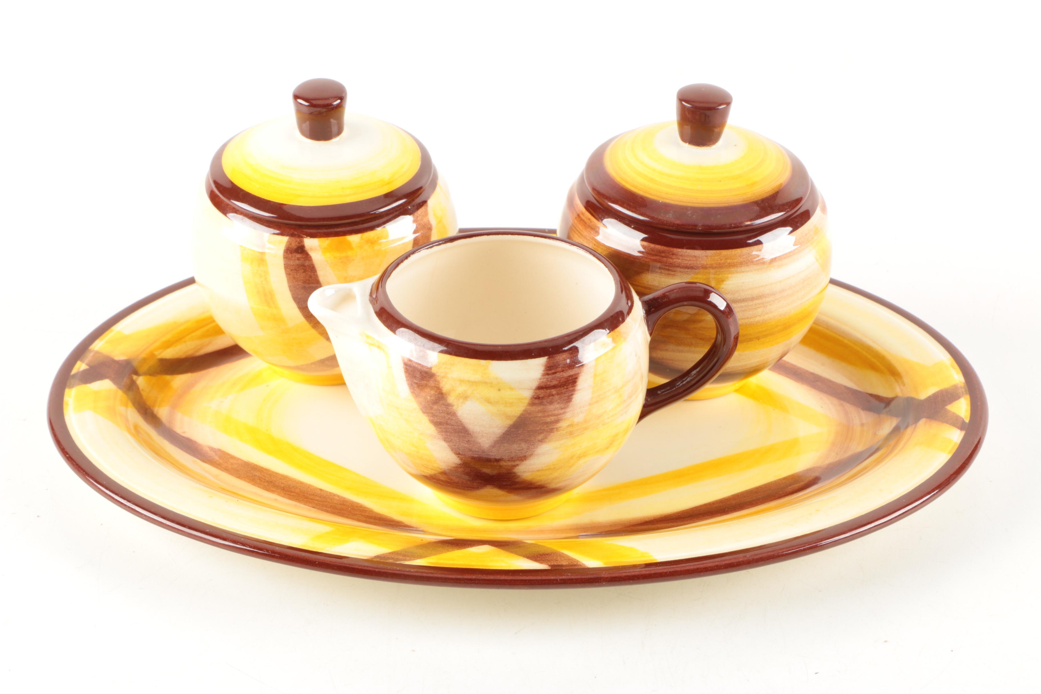 Vernon Kilns "Organdie" Tableware