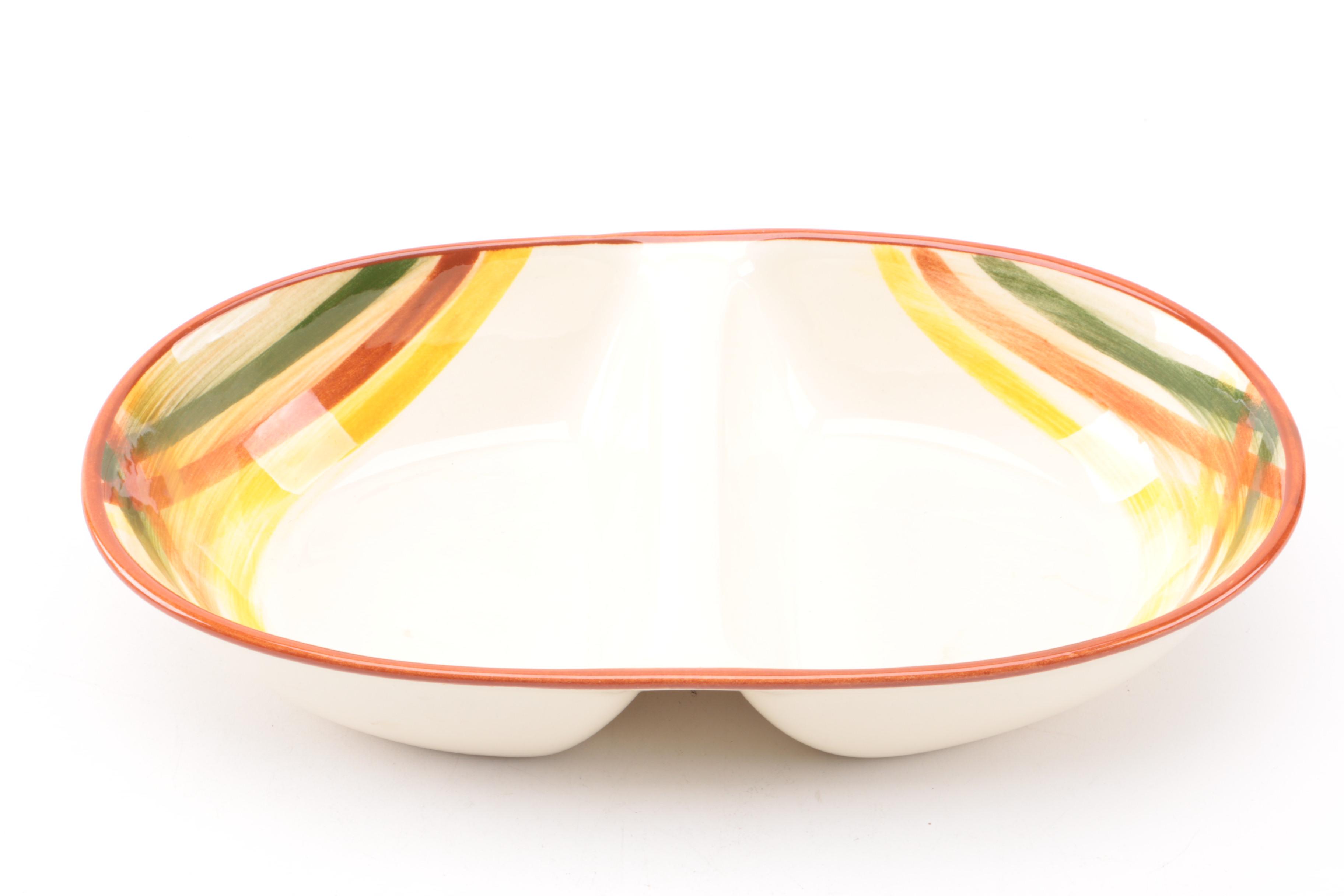 "Homespun" Tableware by Metlox