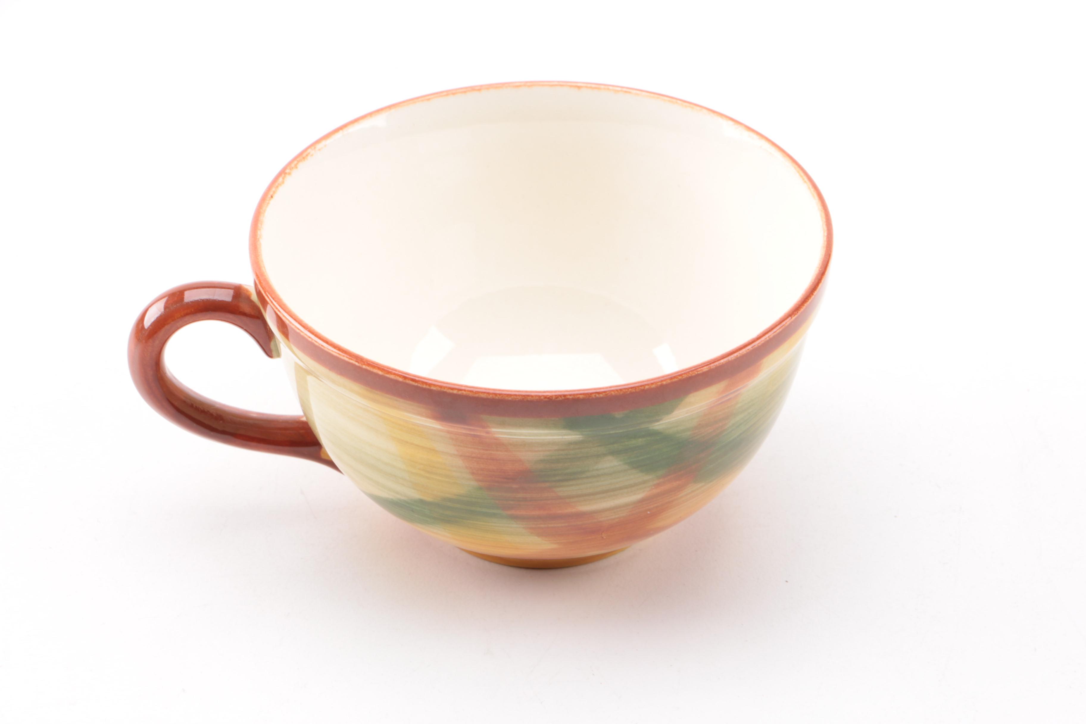 "Homespun" Tableware by Metlox