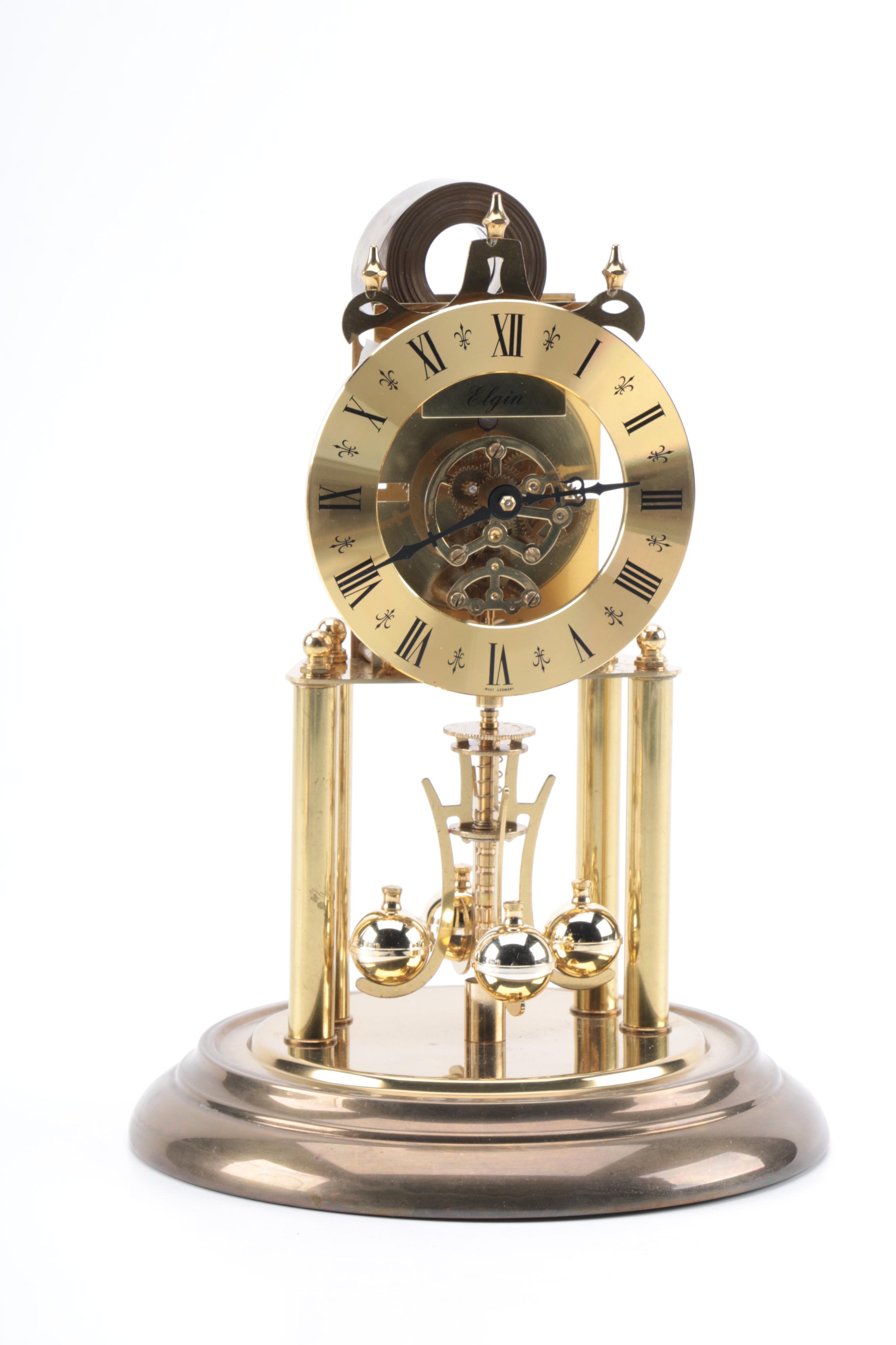 Elgin Quartz Anniversary Clock