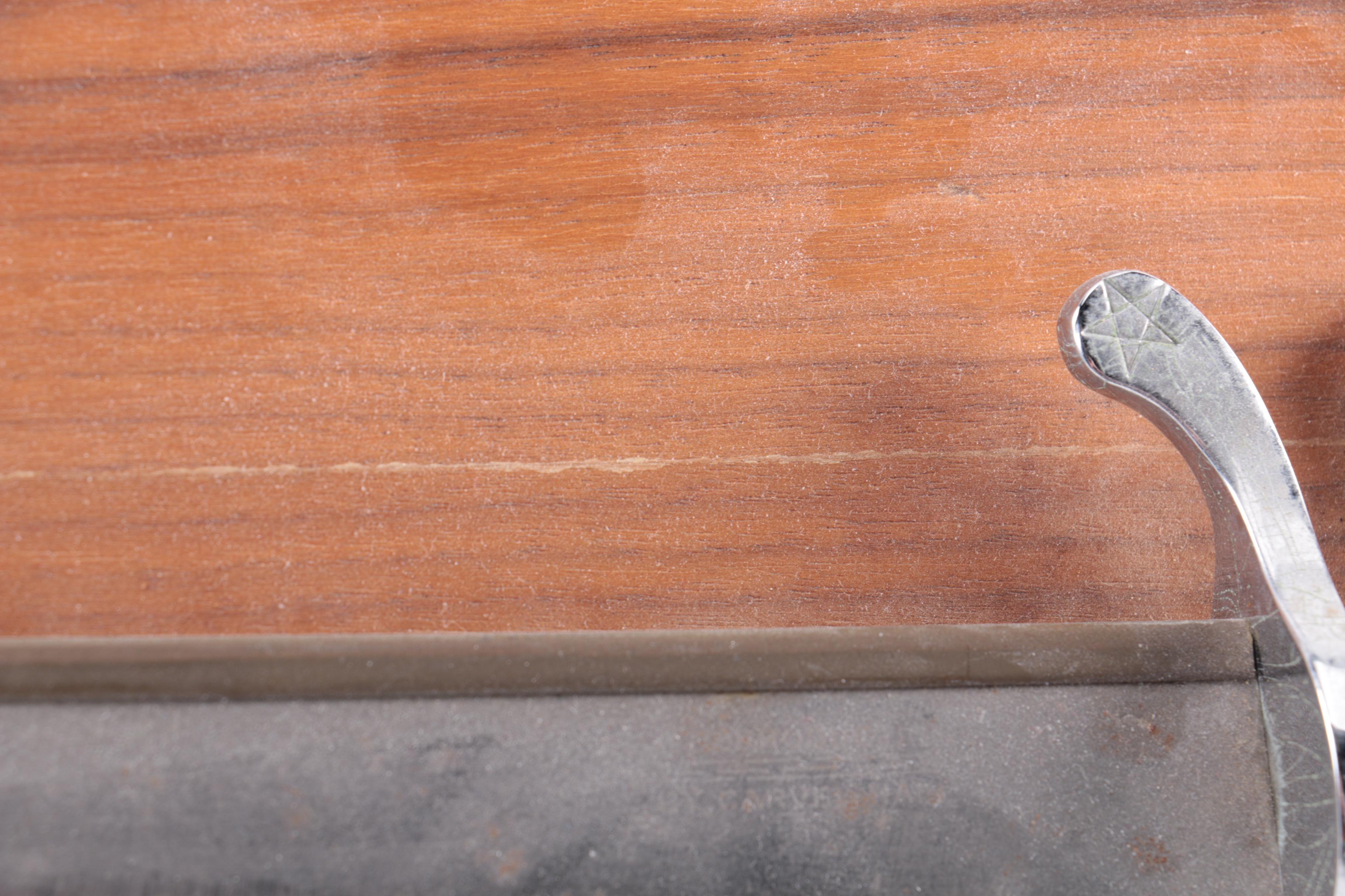 Carvel Hall Reproduction Bowie Knife and Plaque