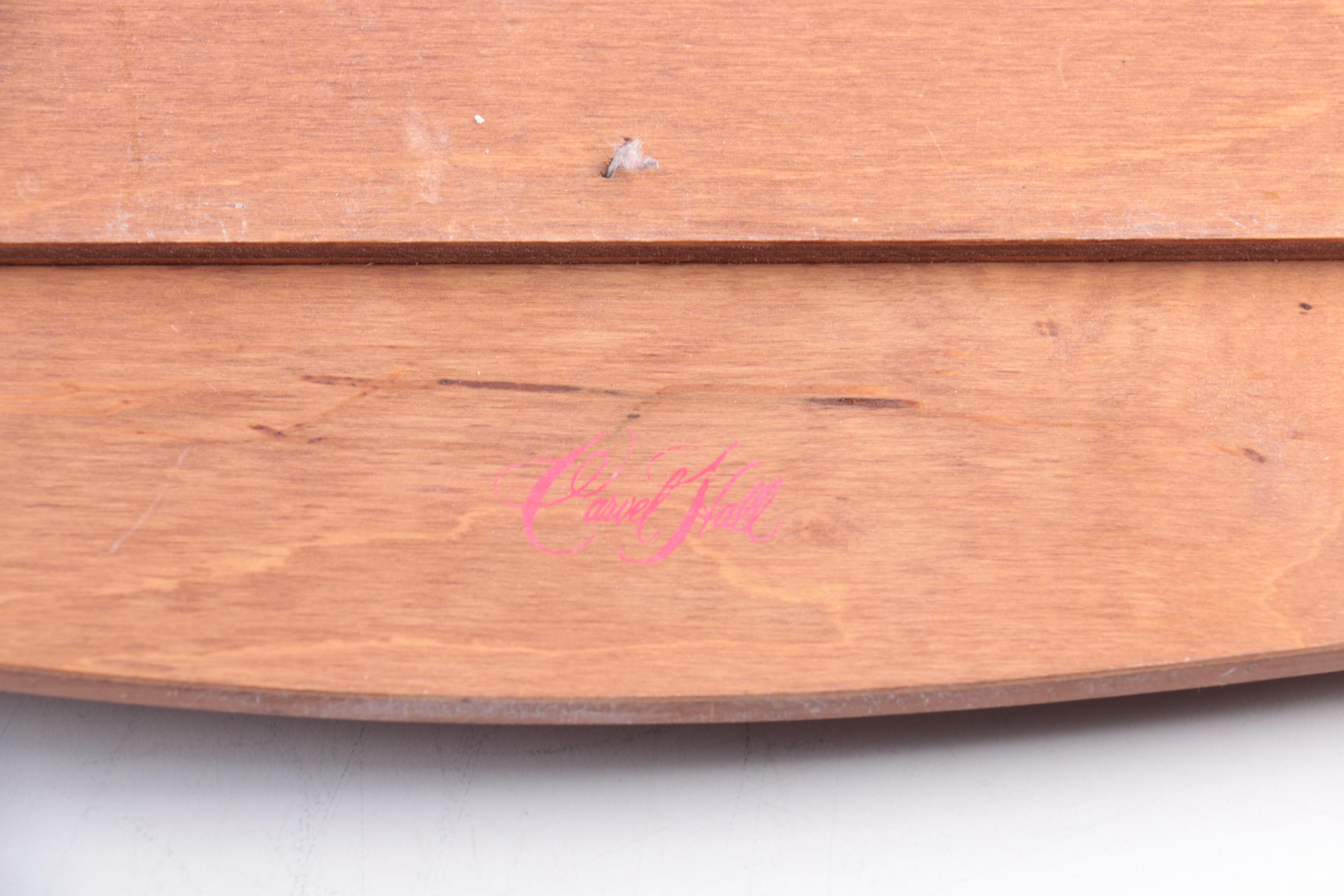 Carvel Hall Reproduction Bowie Knife and Plaque