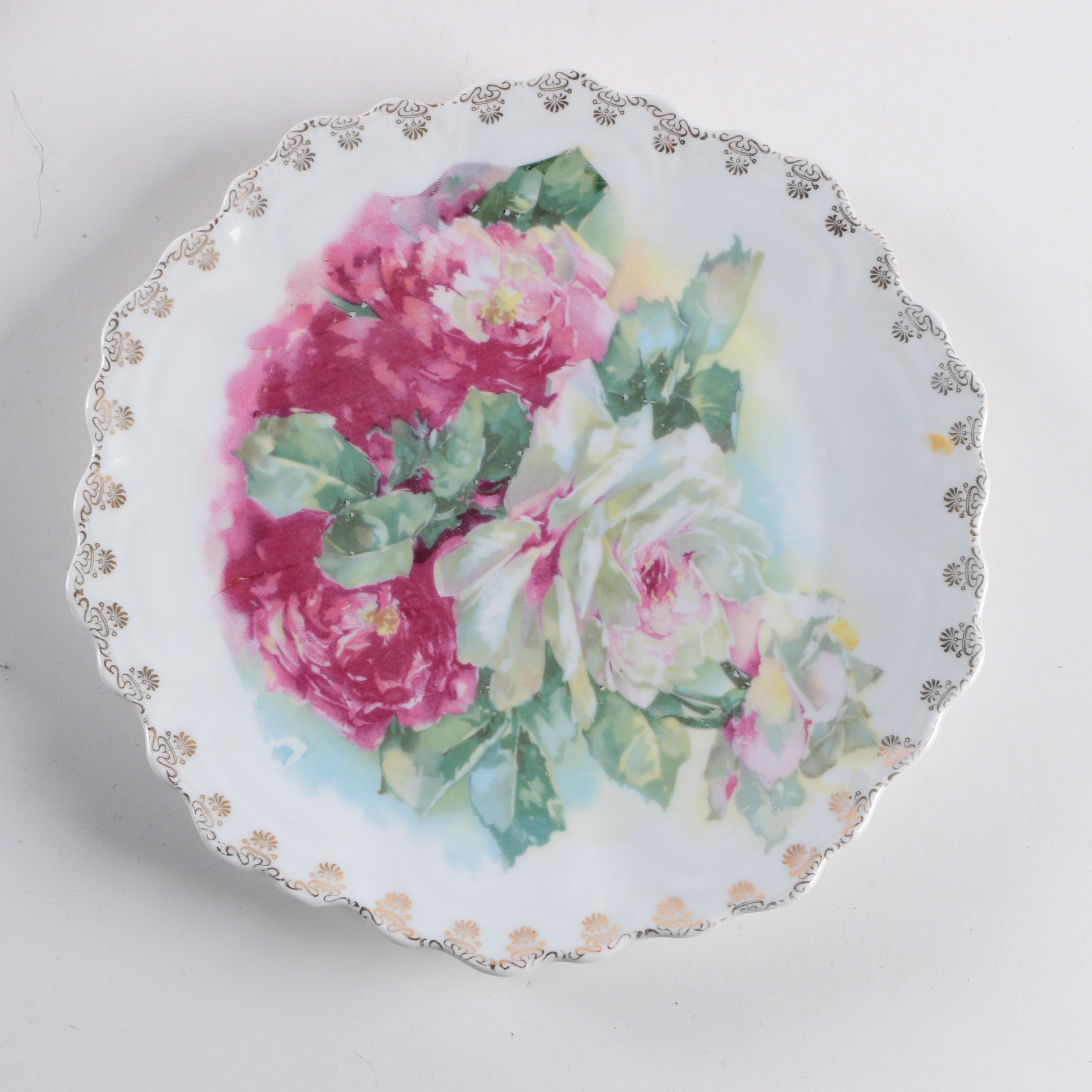 Assorted Porcelain Plates Including Haviland