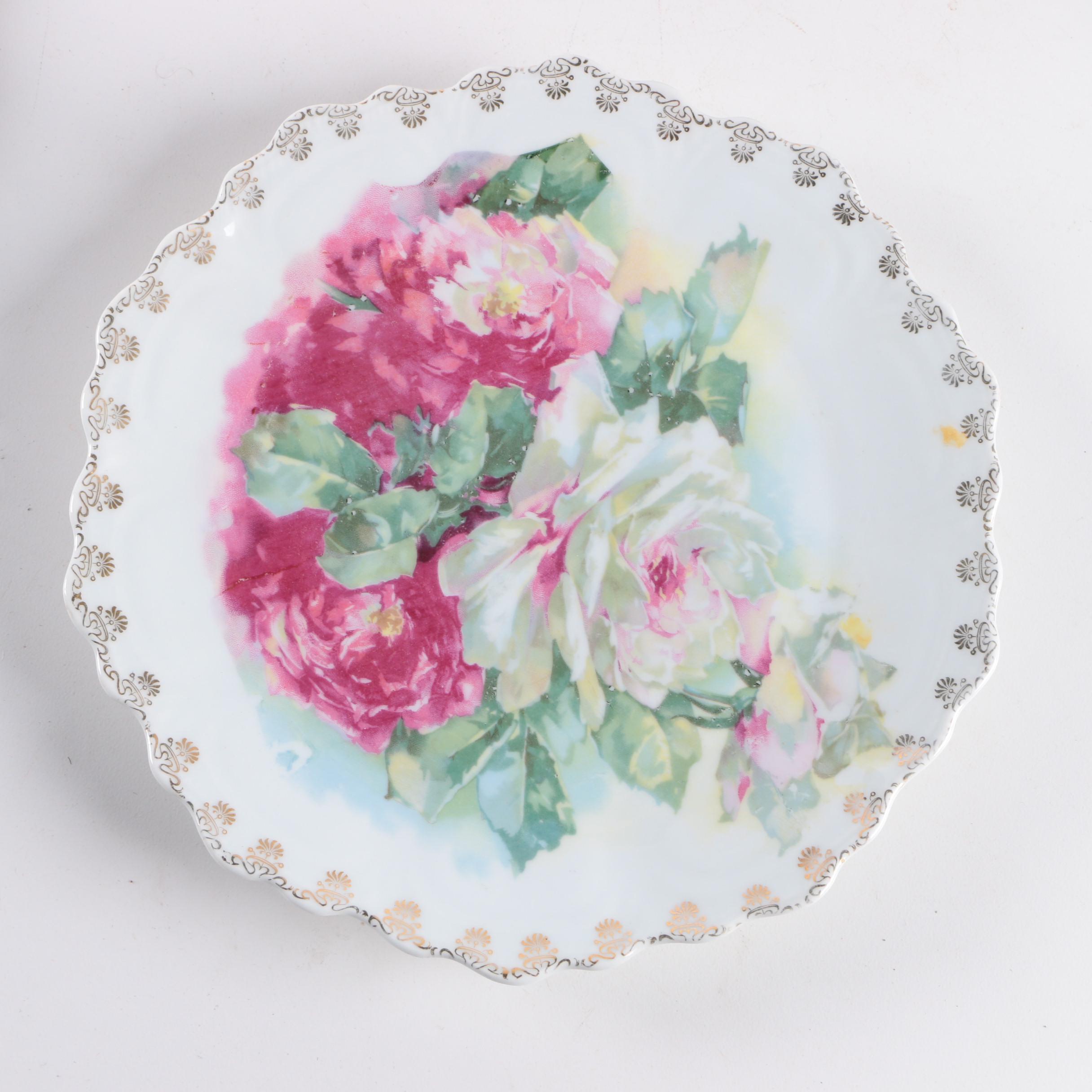 Assorted Porcelain Plates Including Haviland