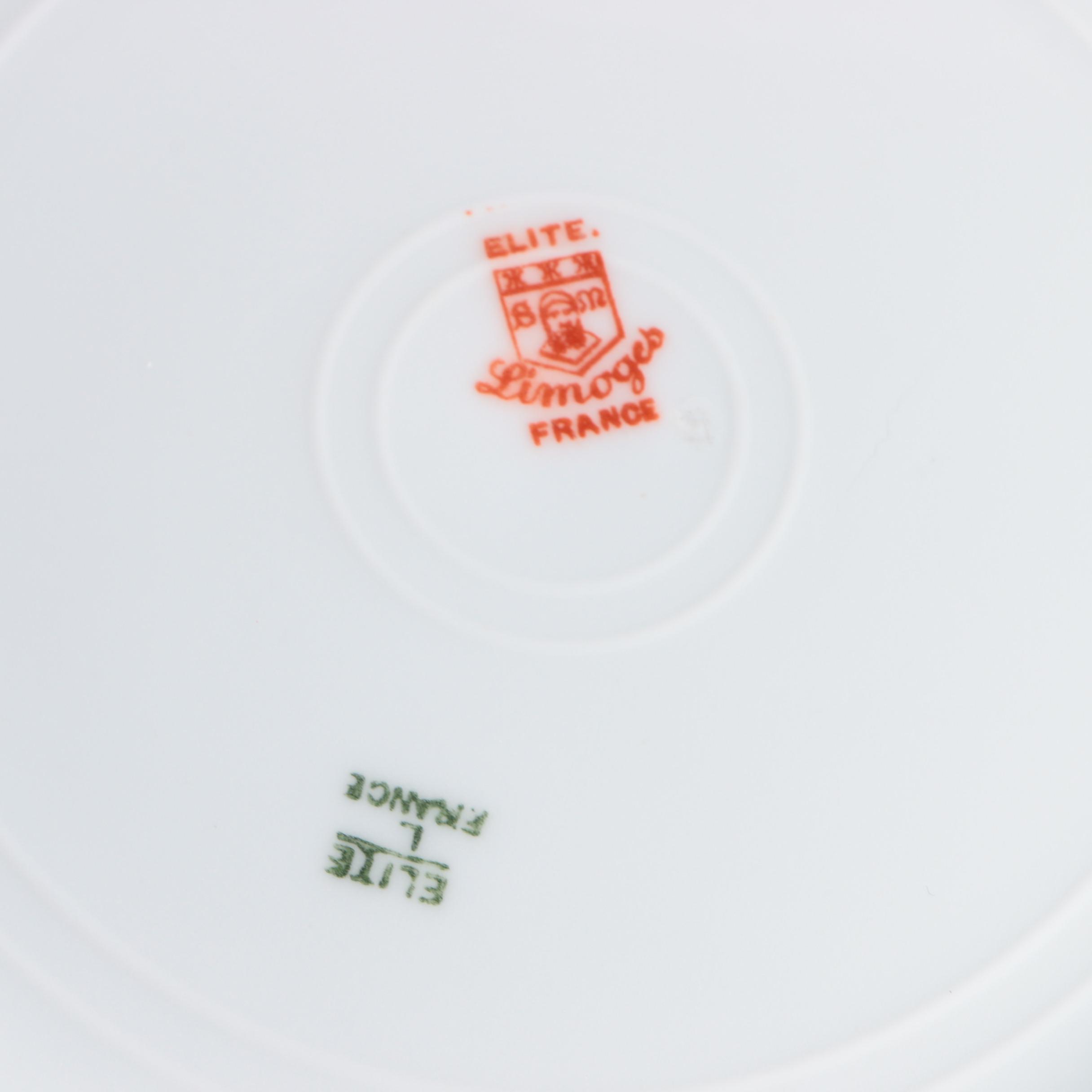 Assorted Porcelain Plates Including Haviland