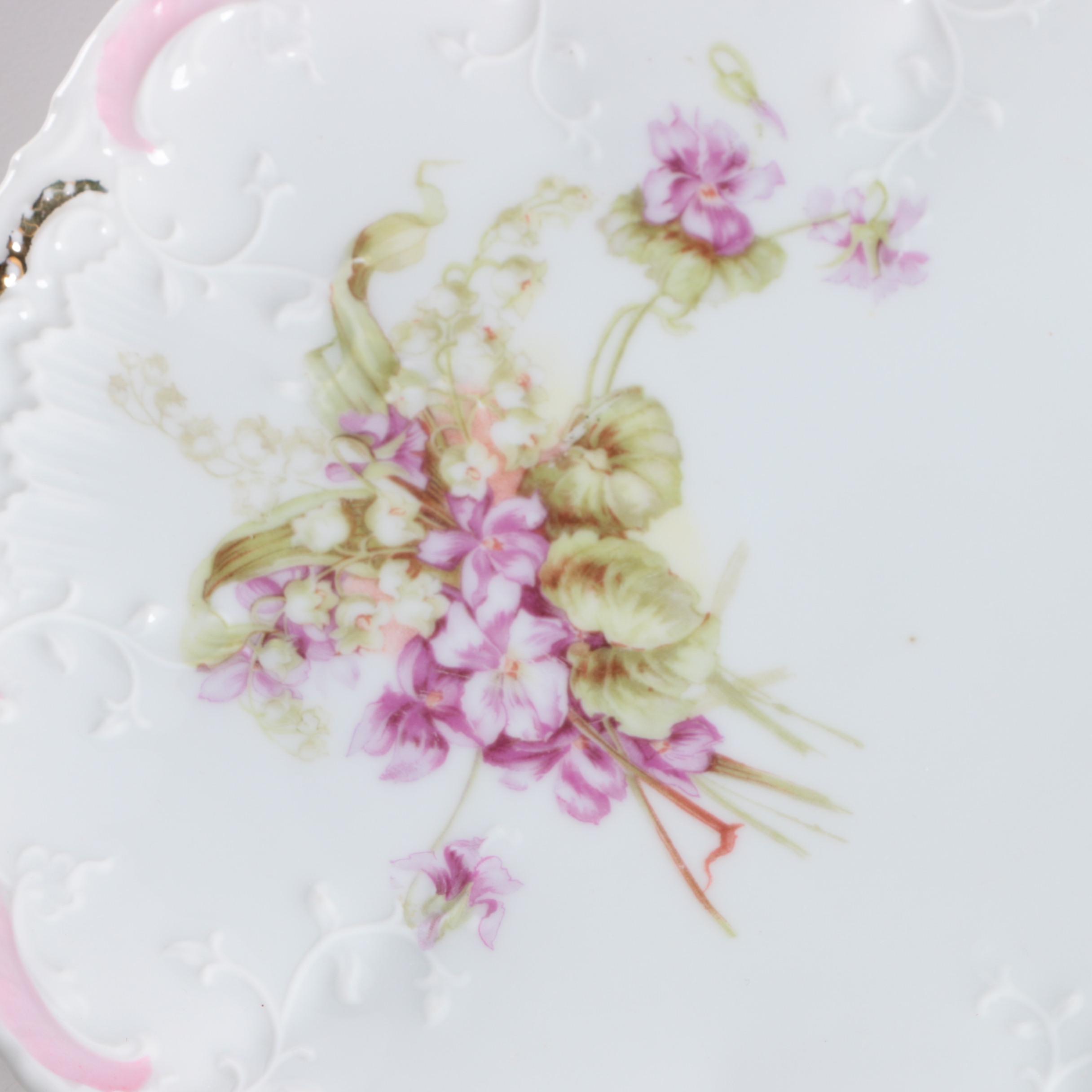 Assorted Porcelain Plates Including Haviland