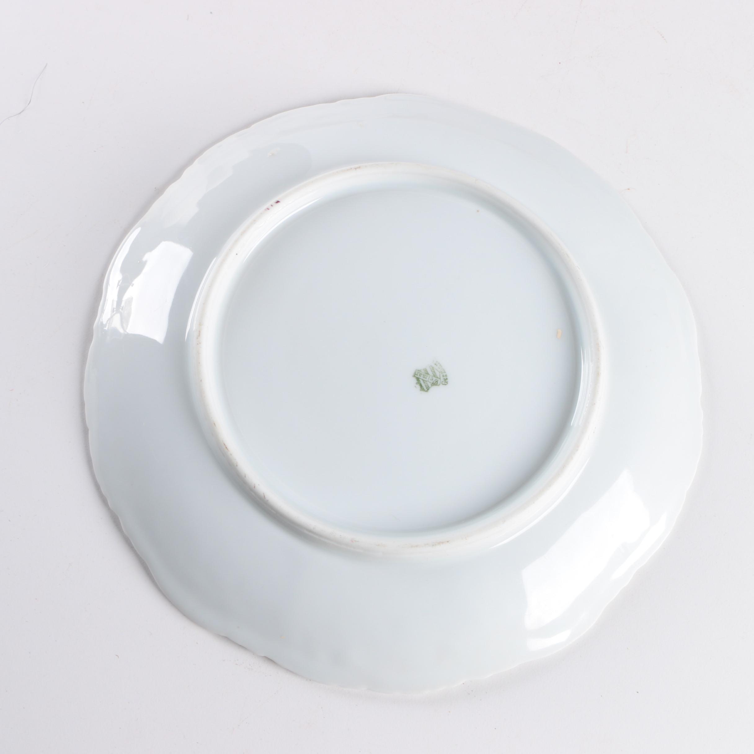 Assorted Porcelain Plates Including Haviland