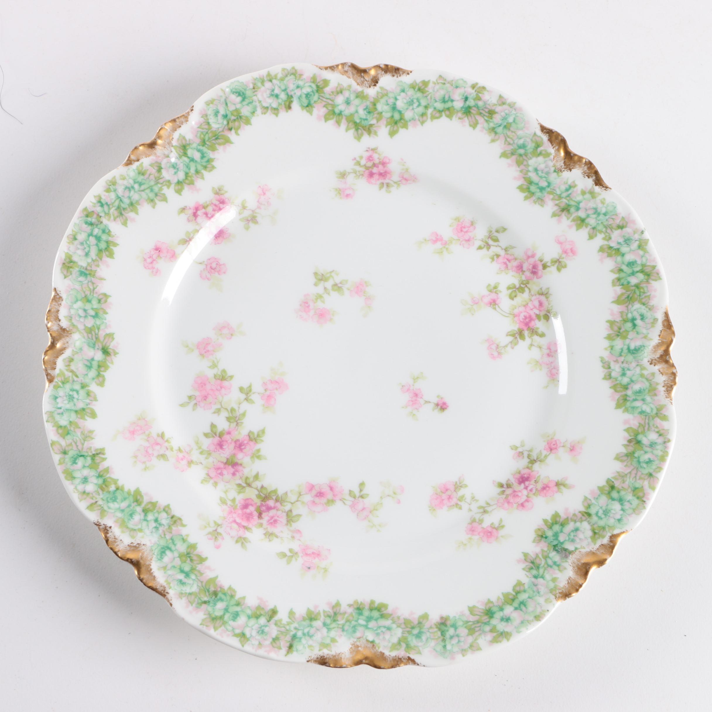 Assorted Porcelain Plates Including Haviland