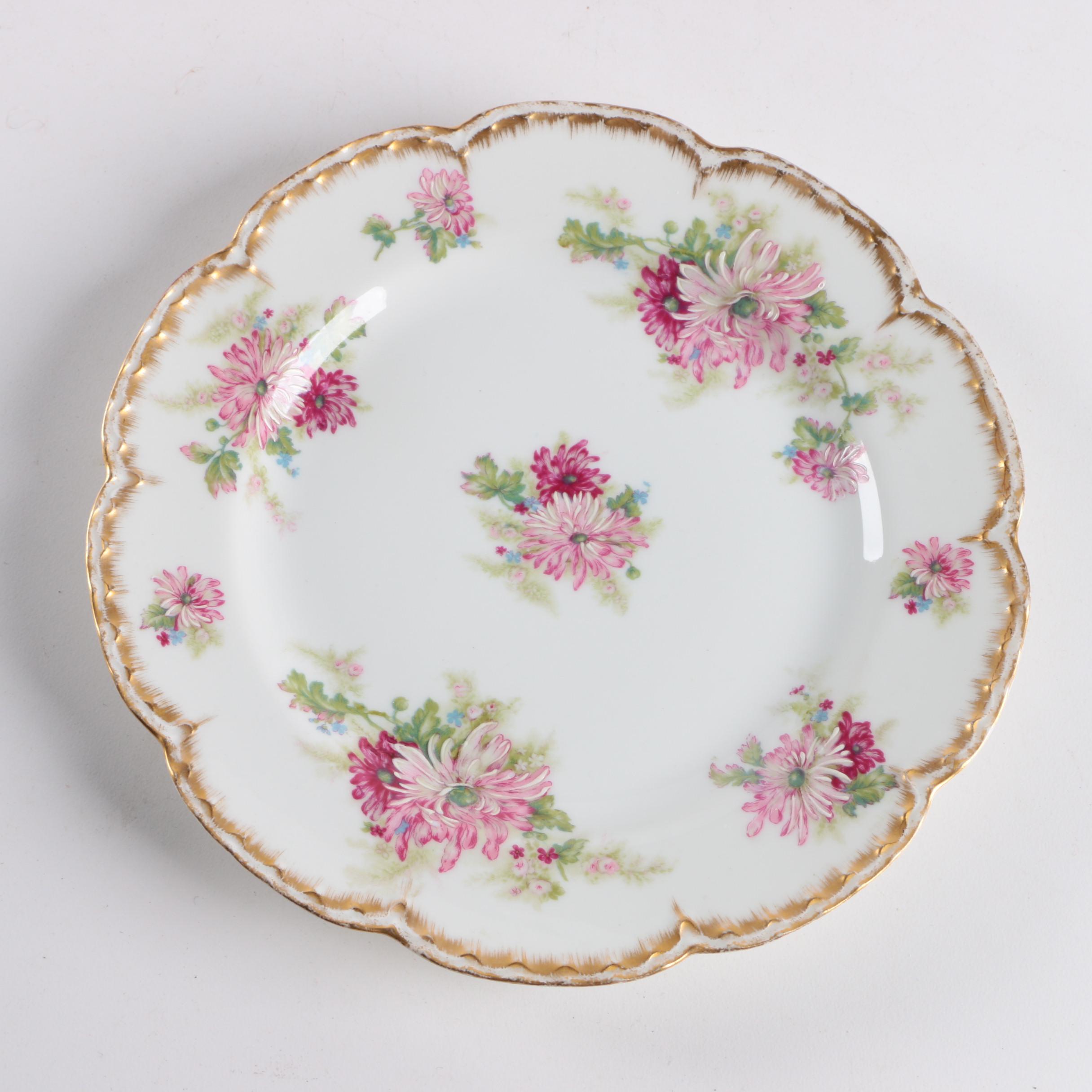 Assorted Porcelain Plates Including Haviland