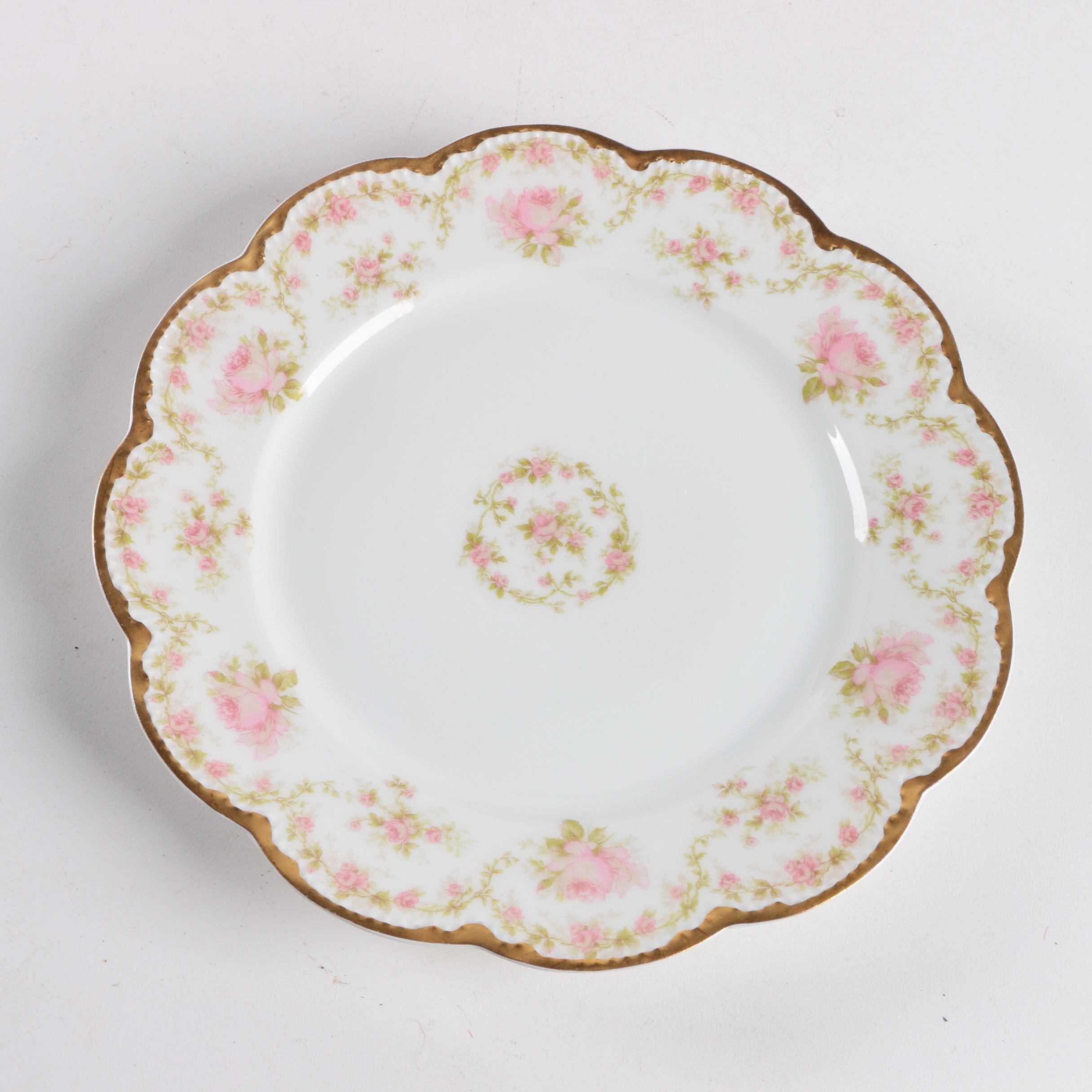 Assorted Porcelain Plates Including Haviland