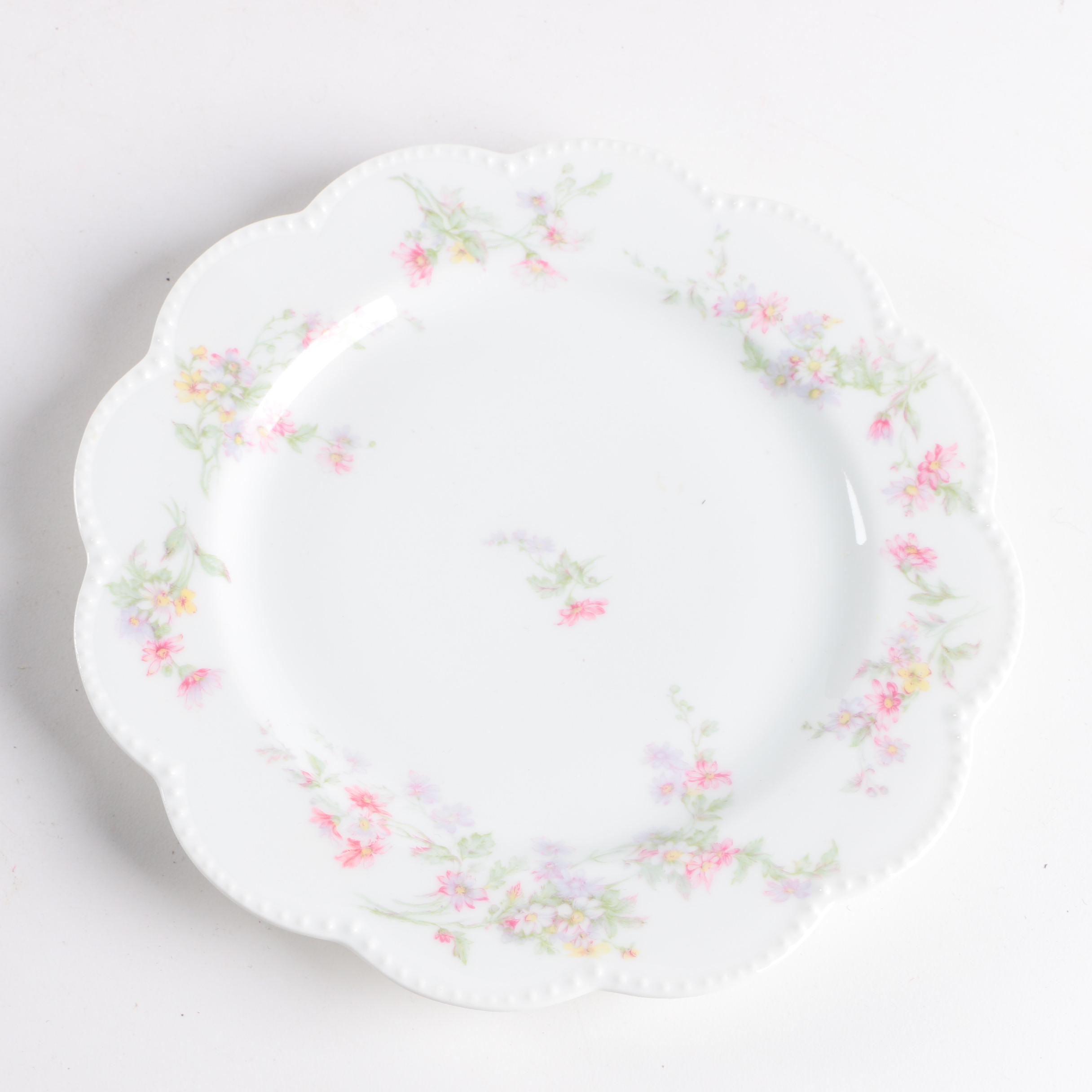 Assorted Porcelain Plates Including Haviland