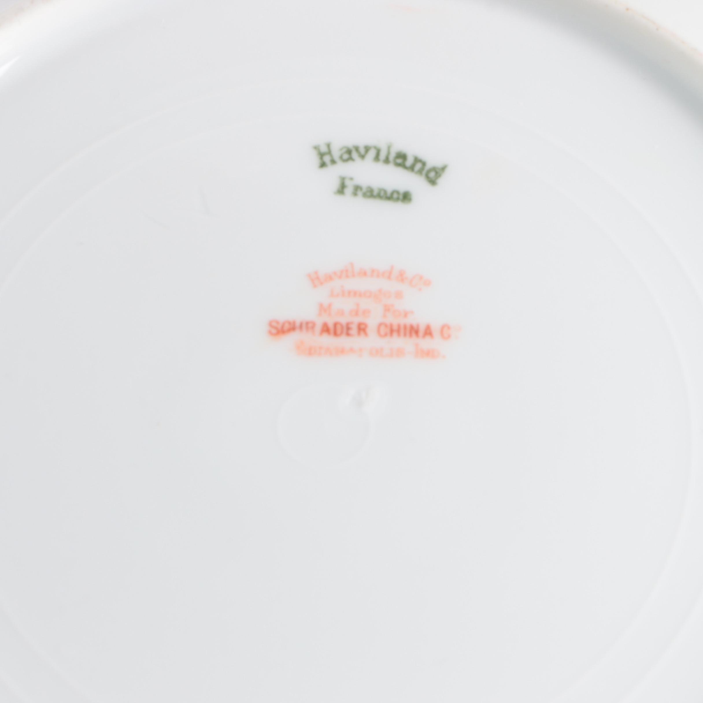 Assorted Porcelain Plates Including Haviland