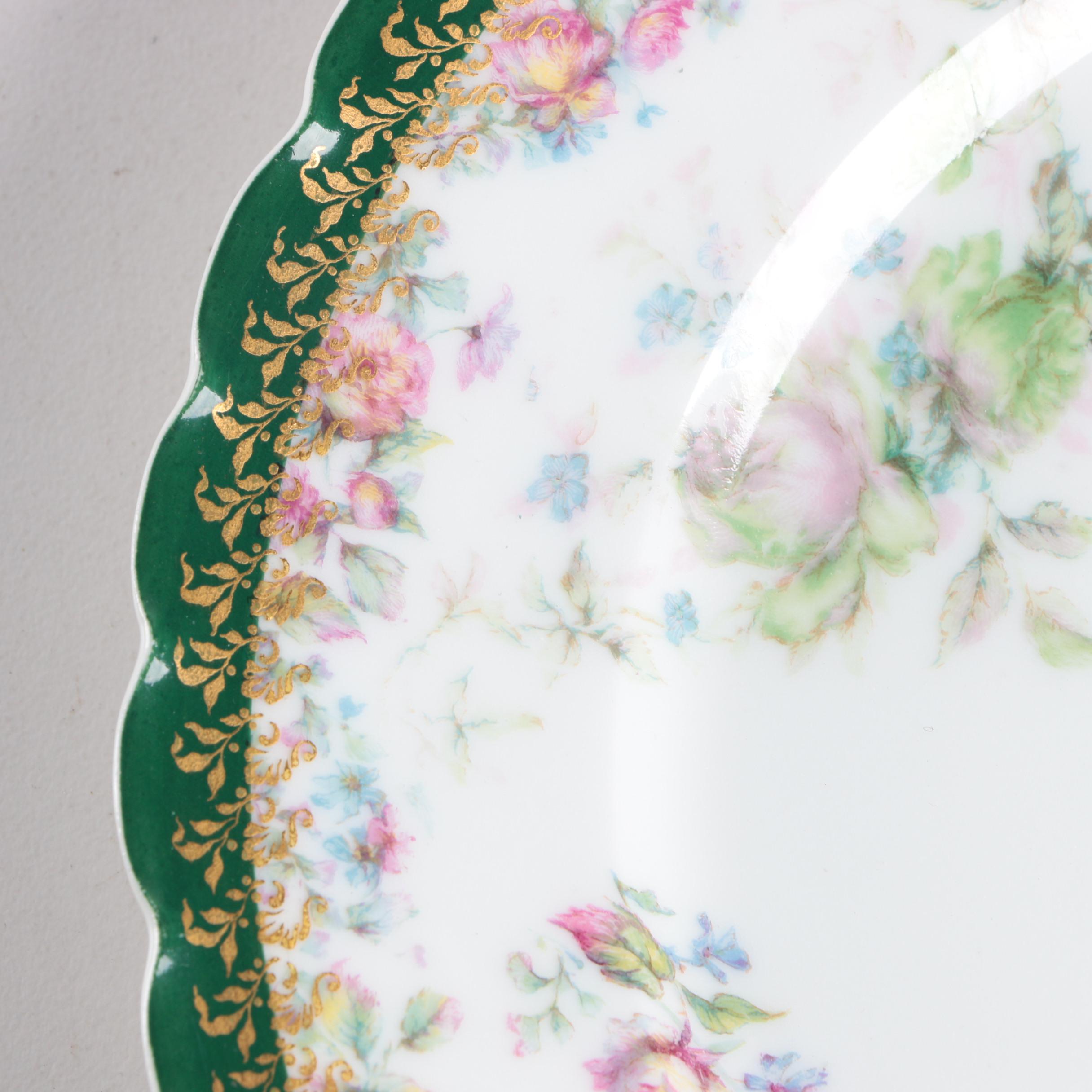 Assorted Porcelain Plates Including Haviland