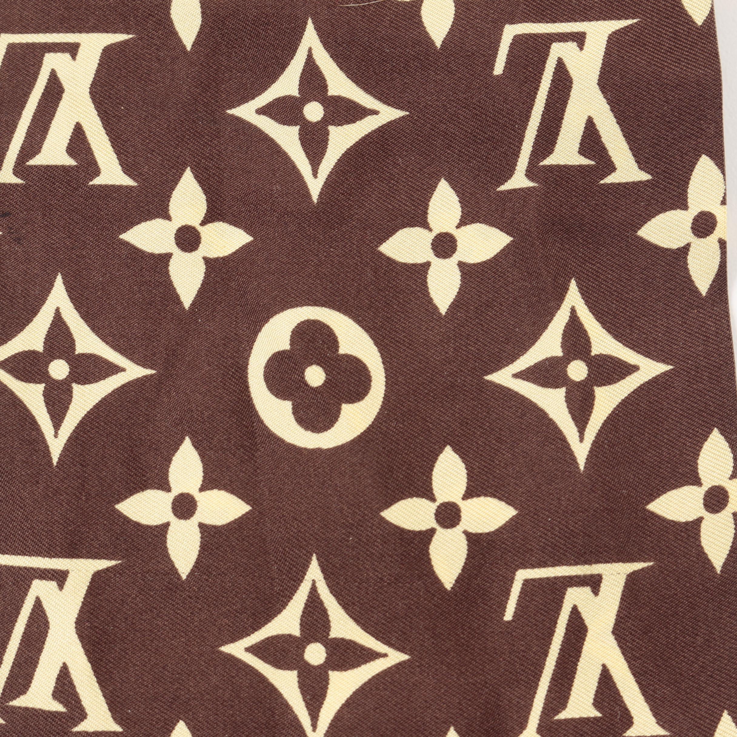 Louis Vuitton Monogram Scarf
