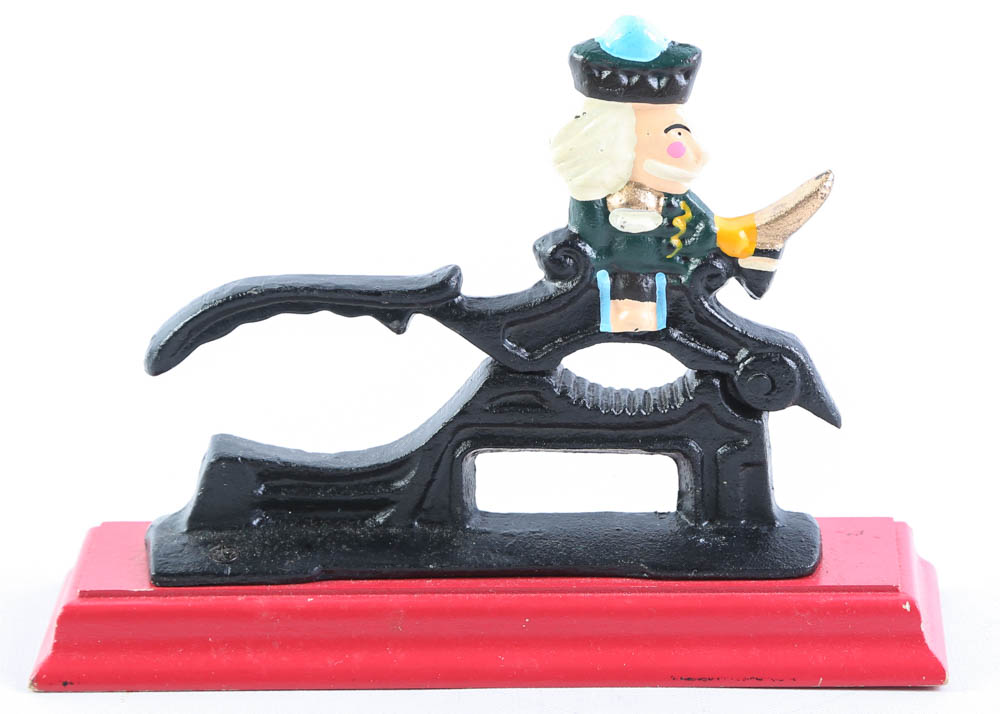 Vintage Cast Iron Soldier Nutcracker