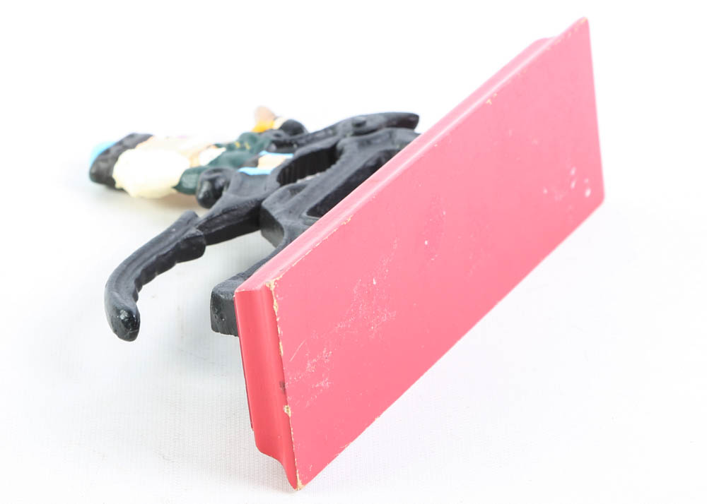 Vintage Cast Iron Soldier Nutcracker