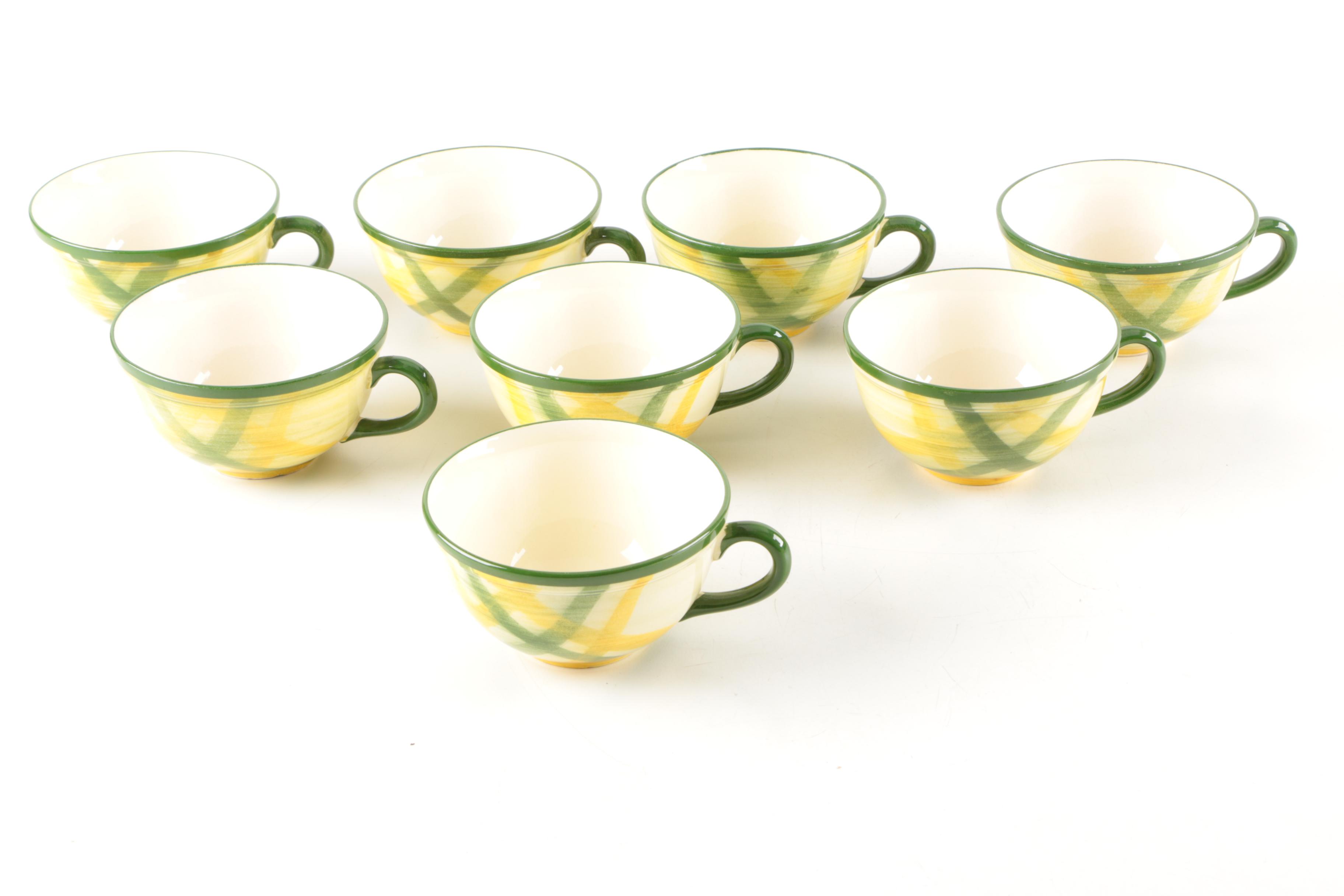 Vernonware "Gingham" Tableware