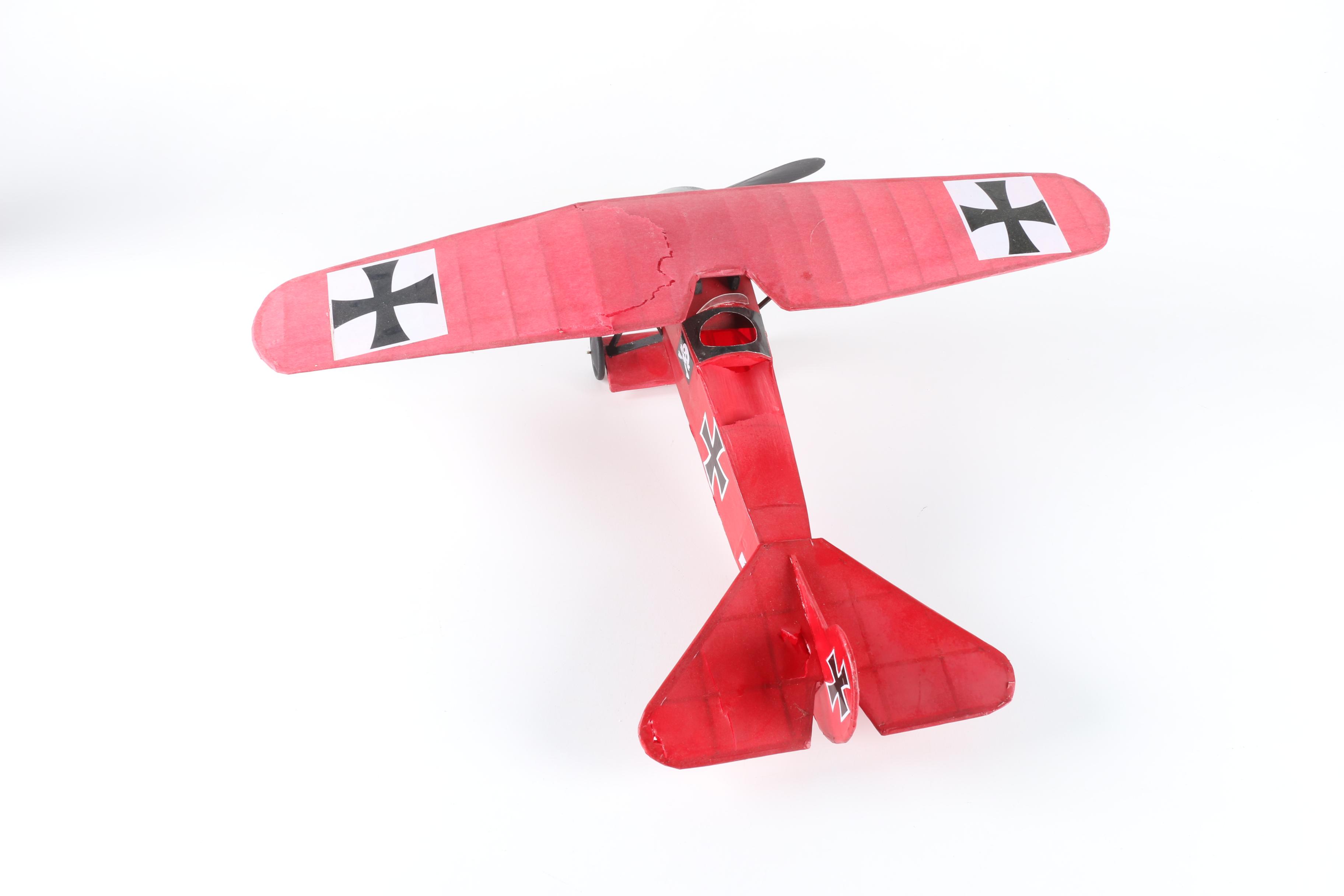 Three "Red Baron" Bi-Planes