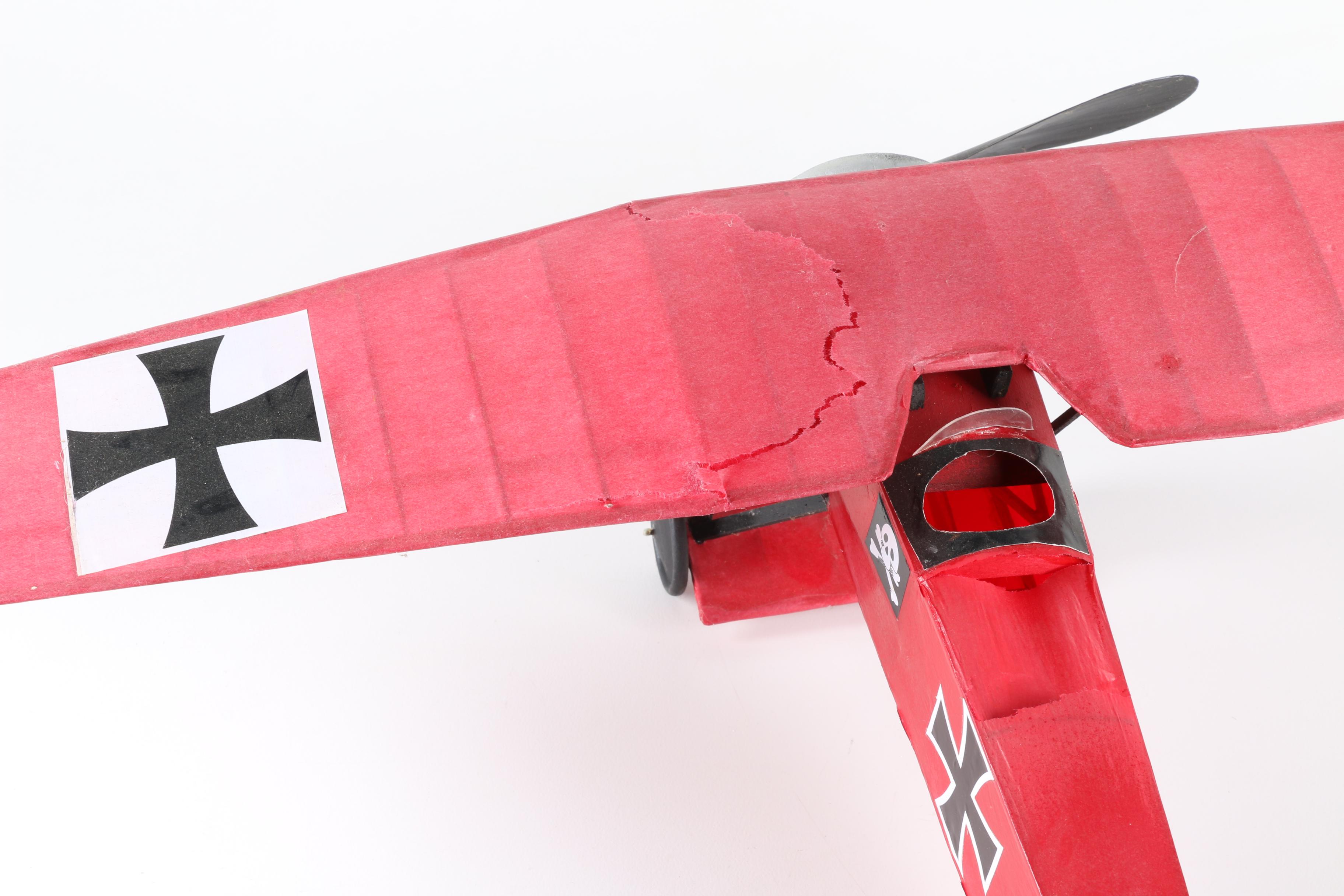 Three "Red Baron" Bi-Planes