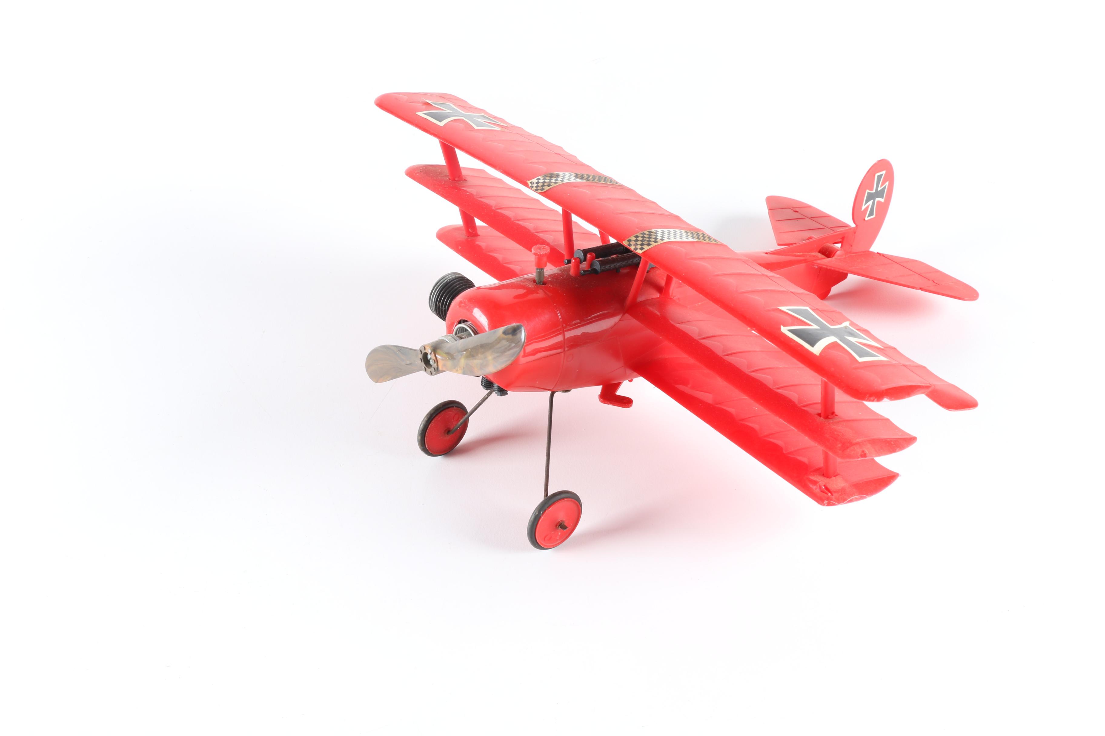 Three "Red Baron" Bi-Planes